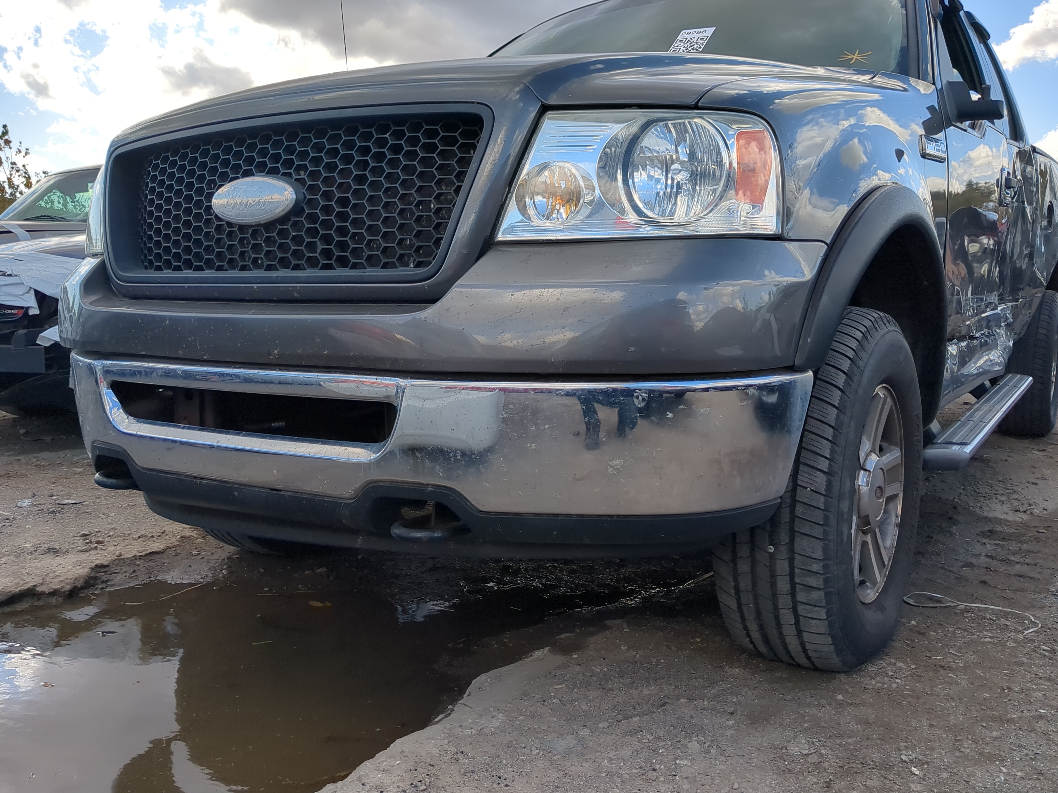 2006-2008 Ford F-150 Front Bumper - Oem 1210698 - Oemusedautoparts1.com