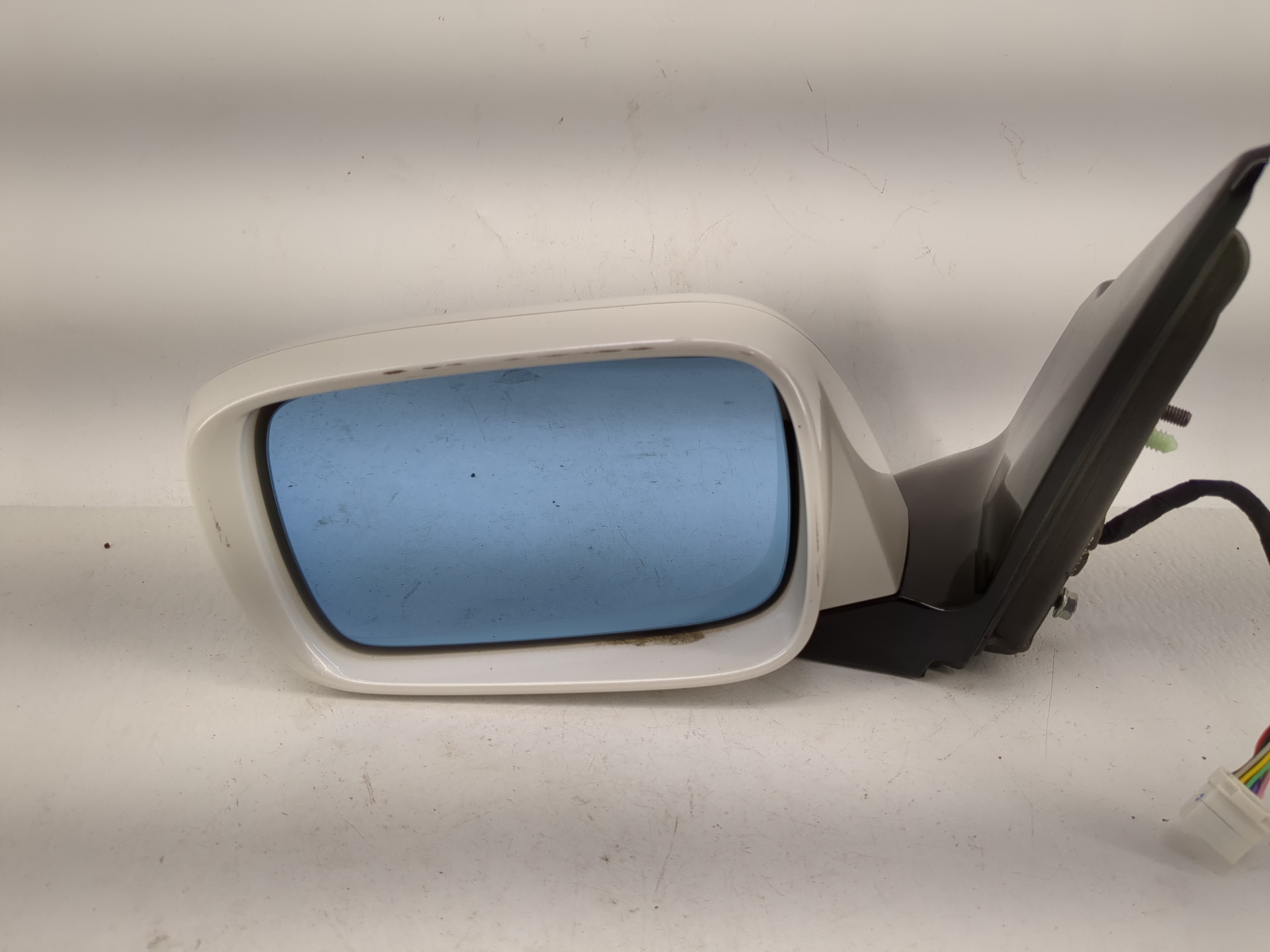 2010-2013 Acura Mdx Driver Left Side View Power Door Mirror White 1210869 - Oemusedautoparts1.com