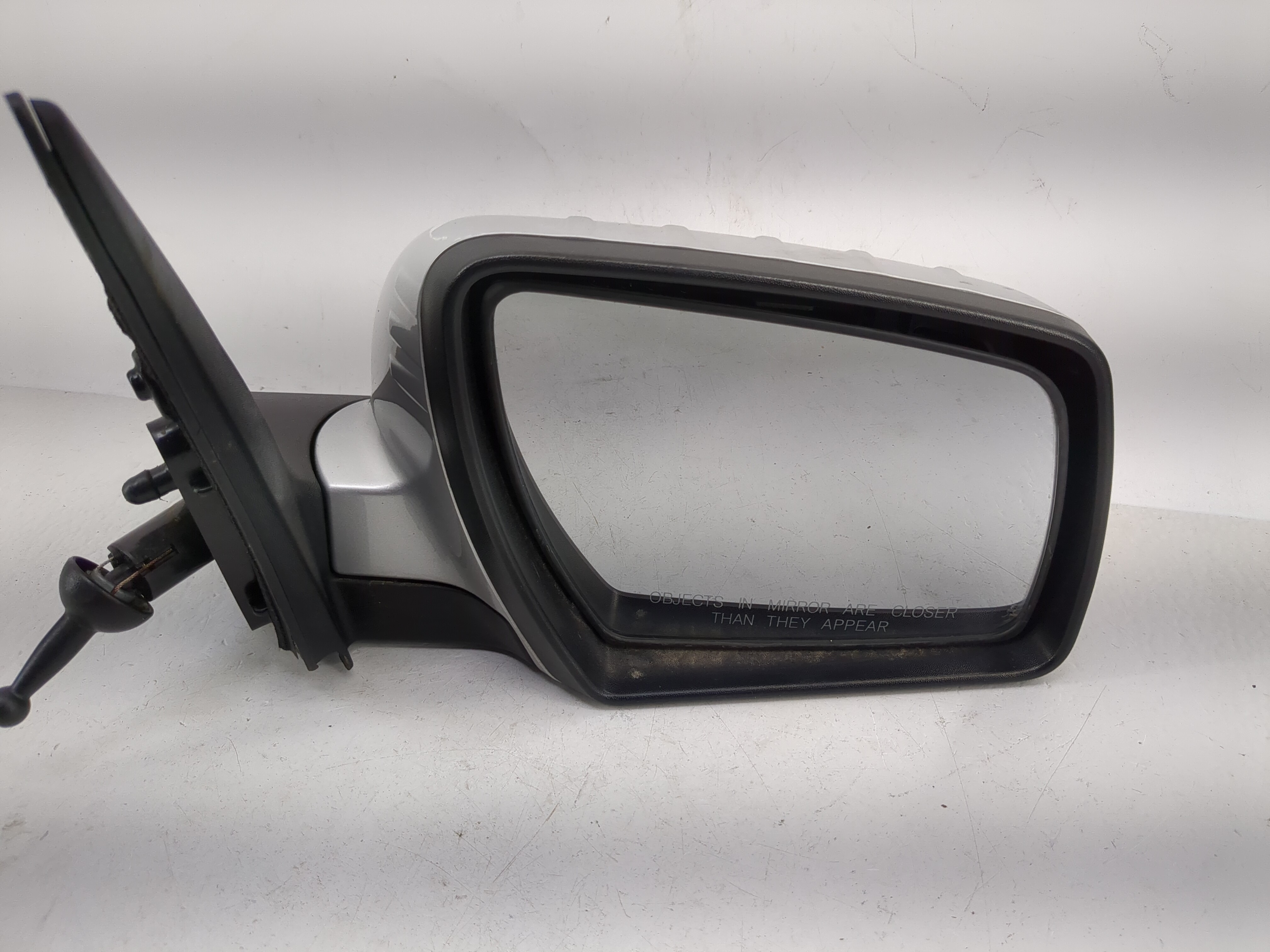2010-2013 Kia Soul Passenger Right Side View Power Door Mirror Silver 1210873 - Oemusedautoparts1.com