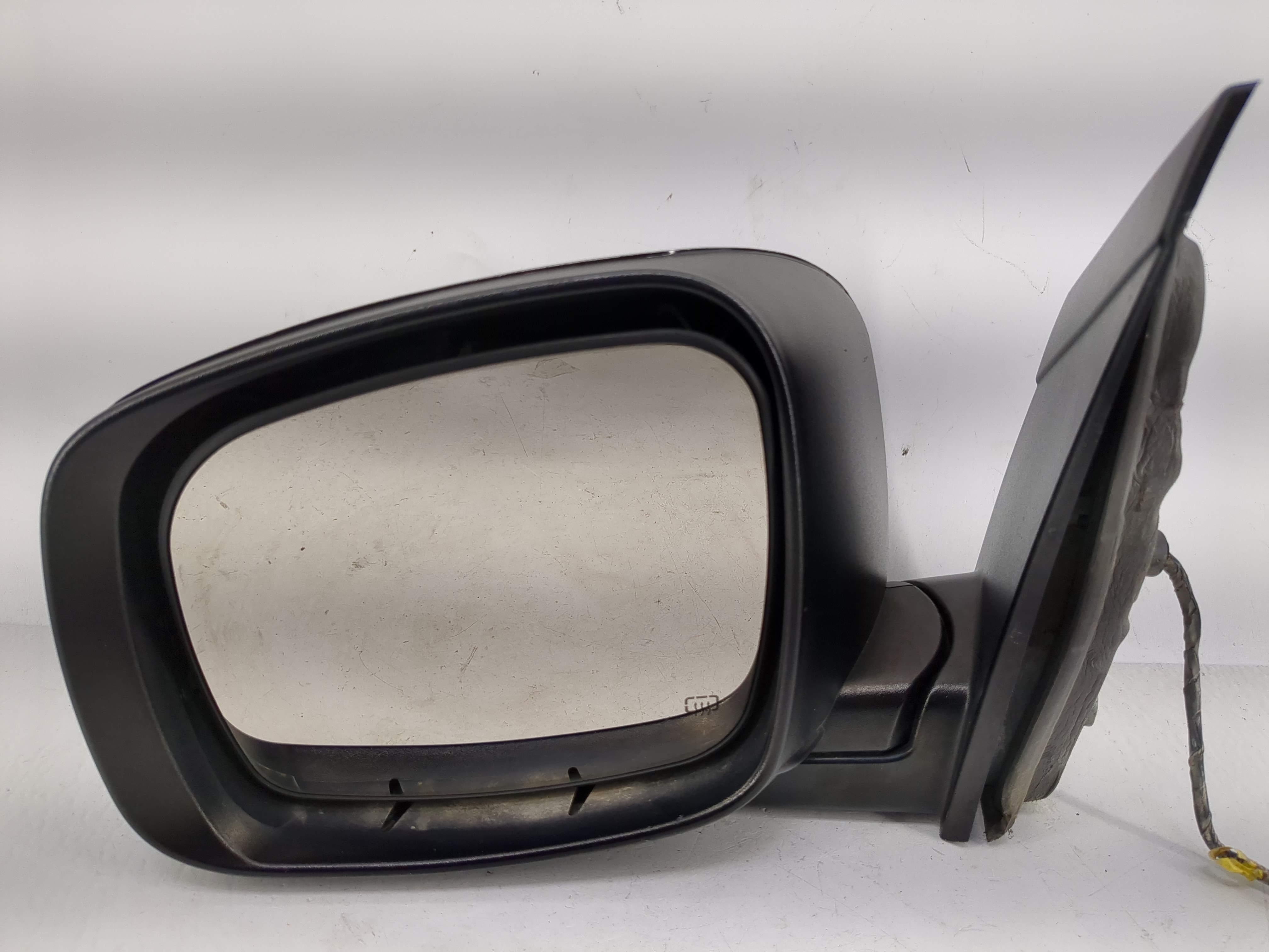 Dodge Caravan Driver Left Side View Power Door Mirror Black 1210877 - Oemusedautoparts1.com
