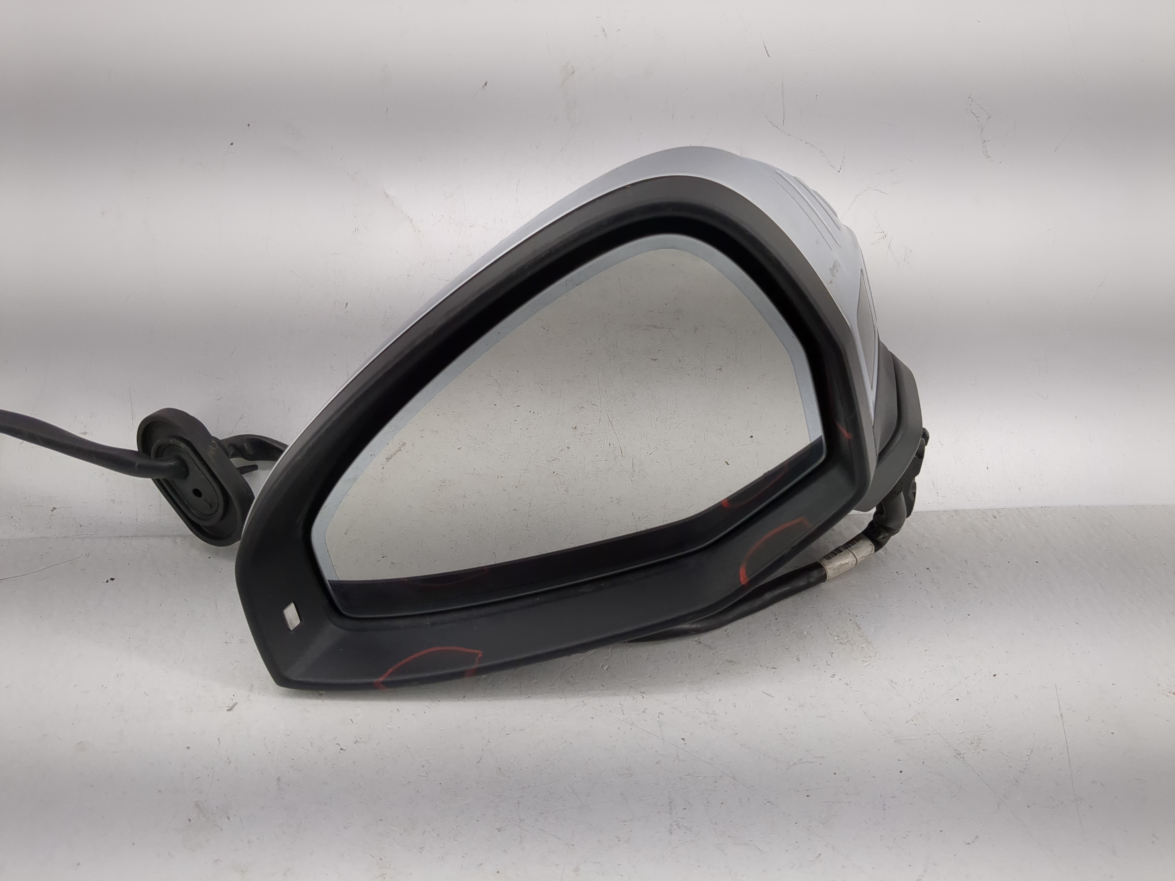 2018 Audi S5 Driver Left Side View Power Door Mirror Silver 1210892 - Oemusedautoparts1.com