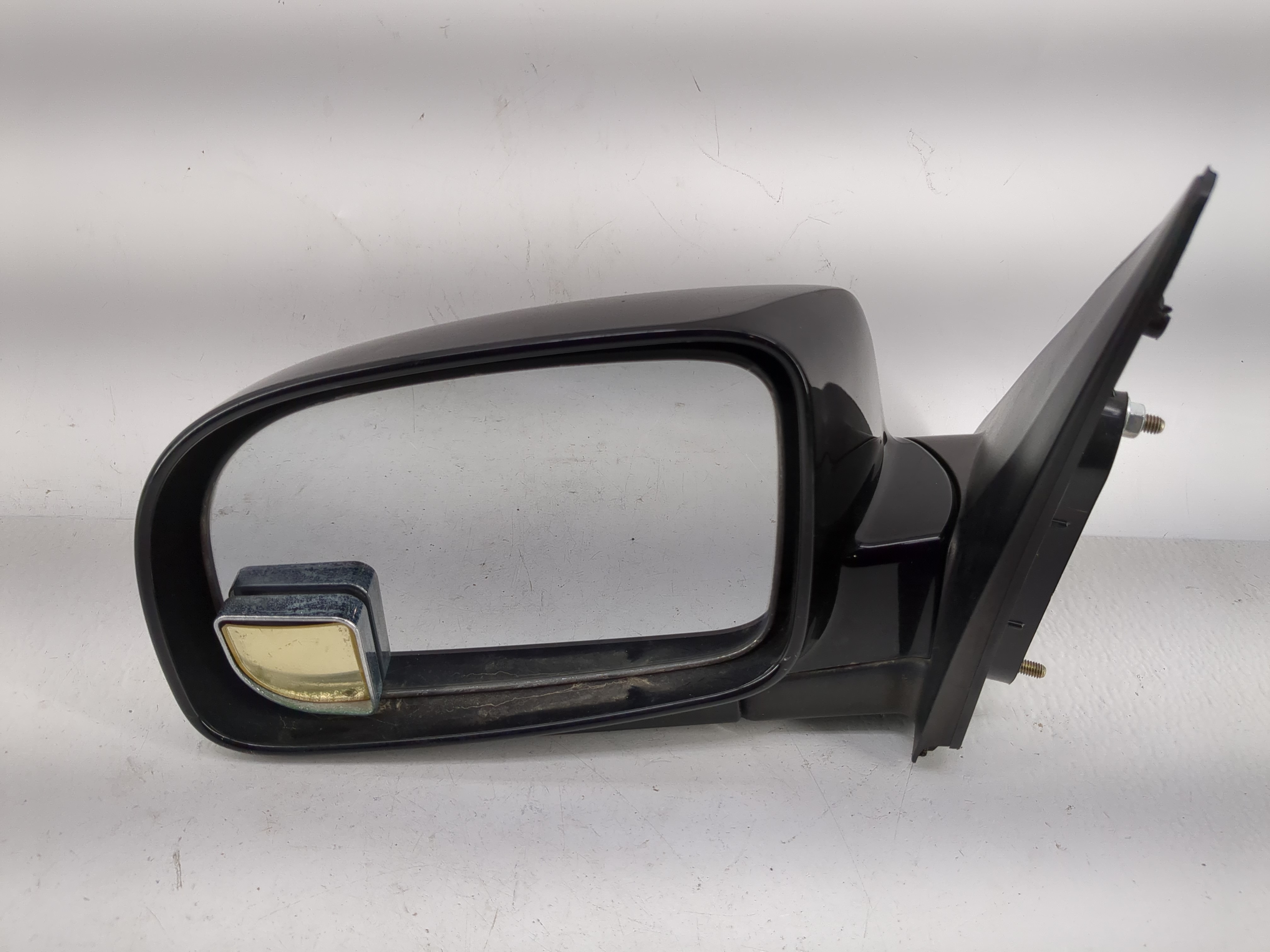 2007-2012 Hyundai Santa Fe Driver Left Side View Power Door Mirror Black 1210897 - Oemusedautoparts1.com
