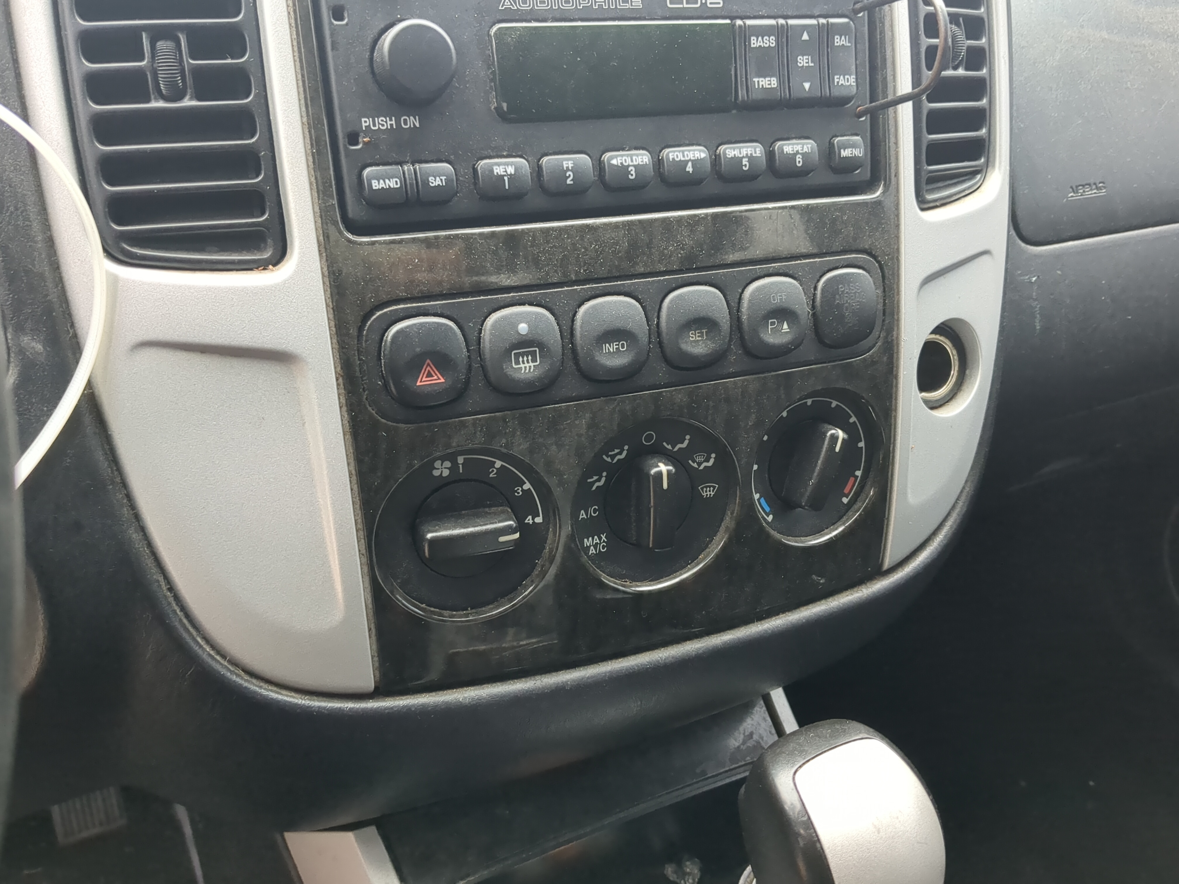 2005-2007 Mercury Mariner Ac Heater Climate Control 1210936 - Oemusedautoparts1.com