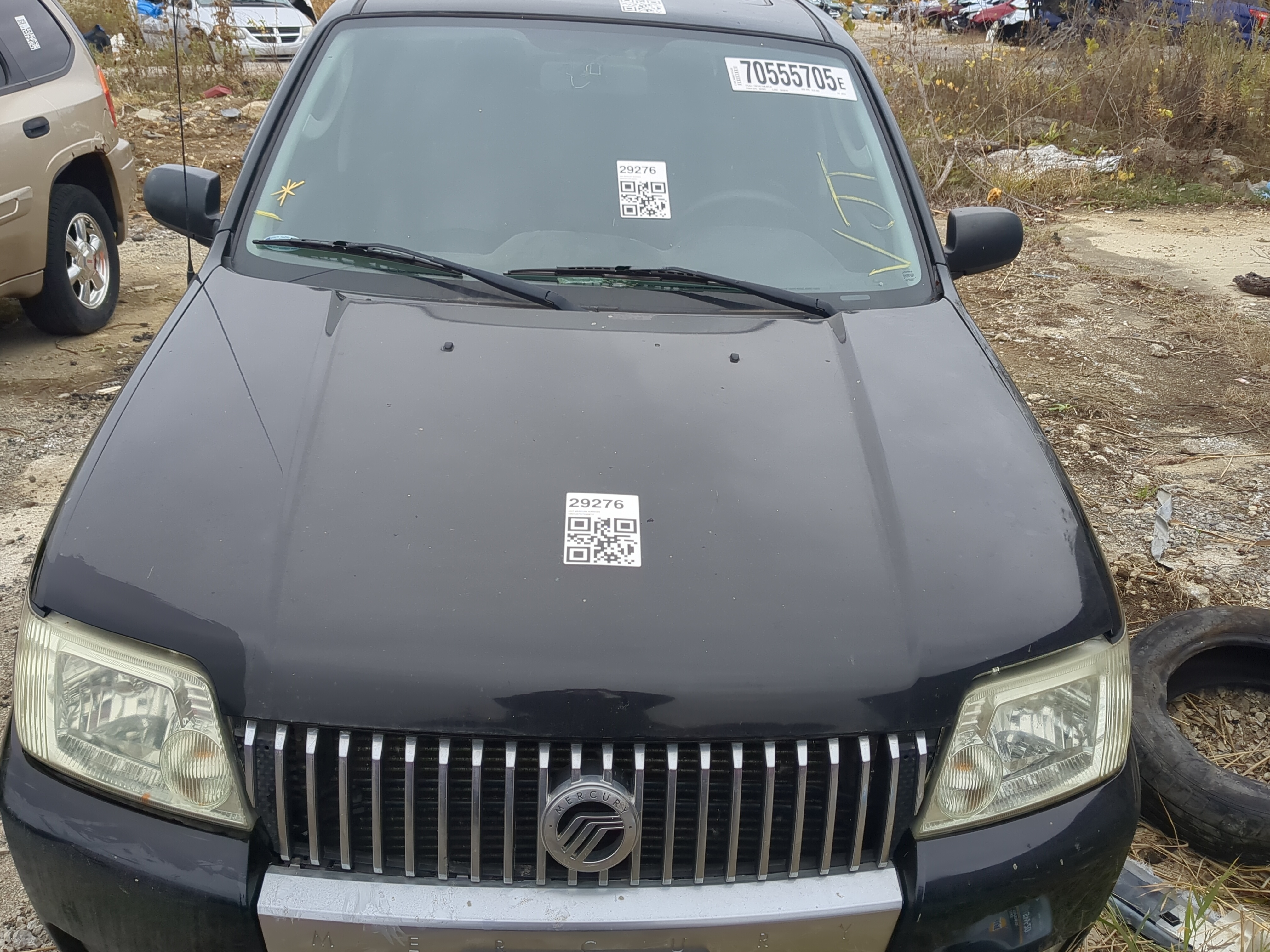 2005-2007 Mercury Mariner Hood Oem 1210991 - Oemusedautoparts1.com