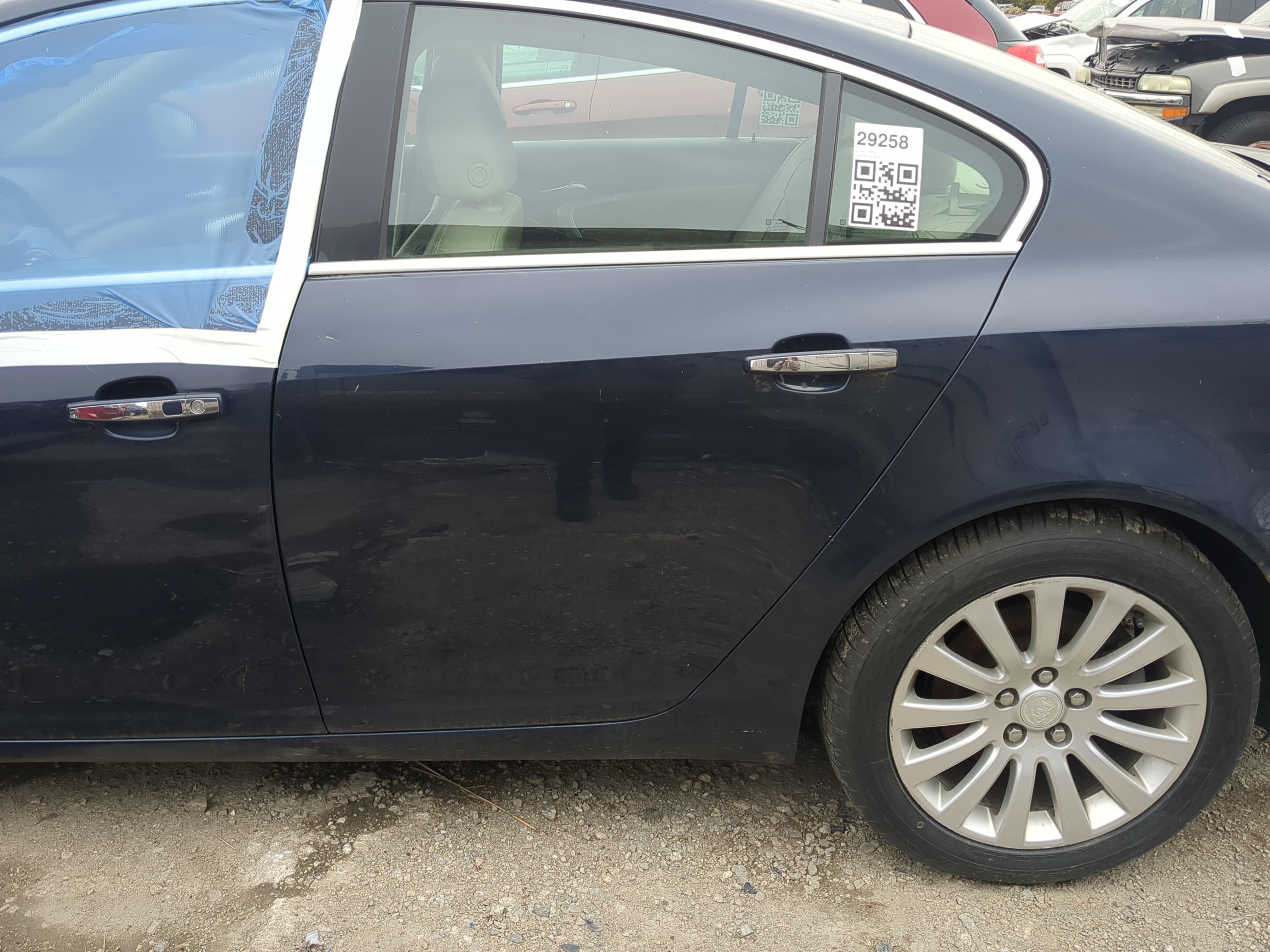 2011-2017 Buick Regal Driver Rear Door Oem 1211100 - Oemusedautoparts1.com