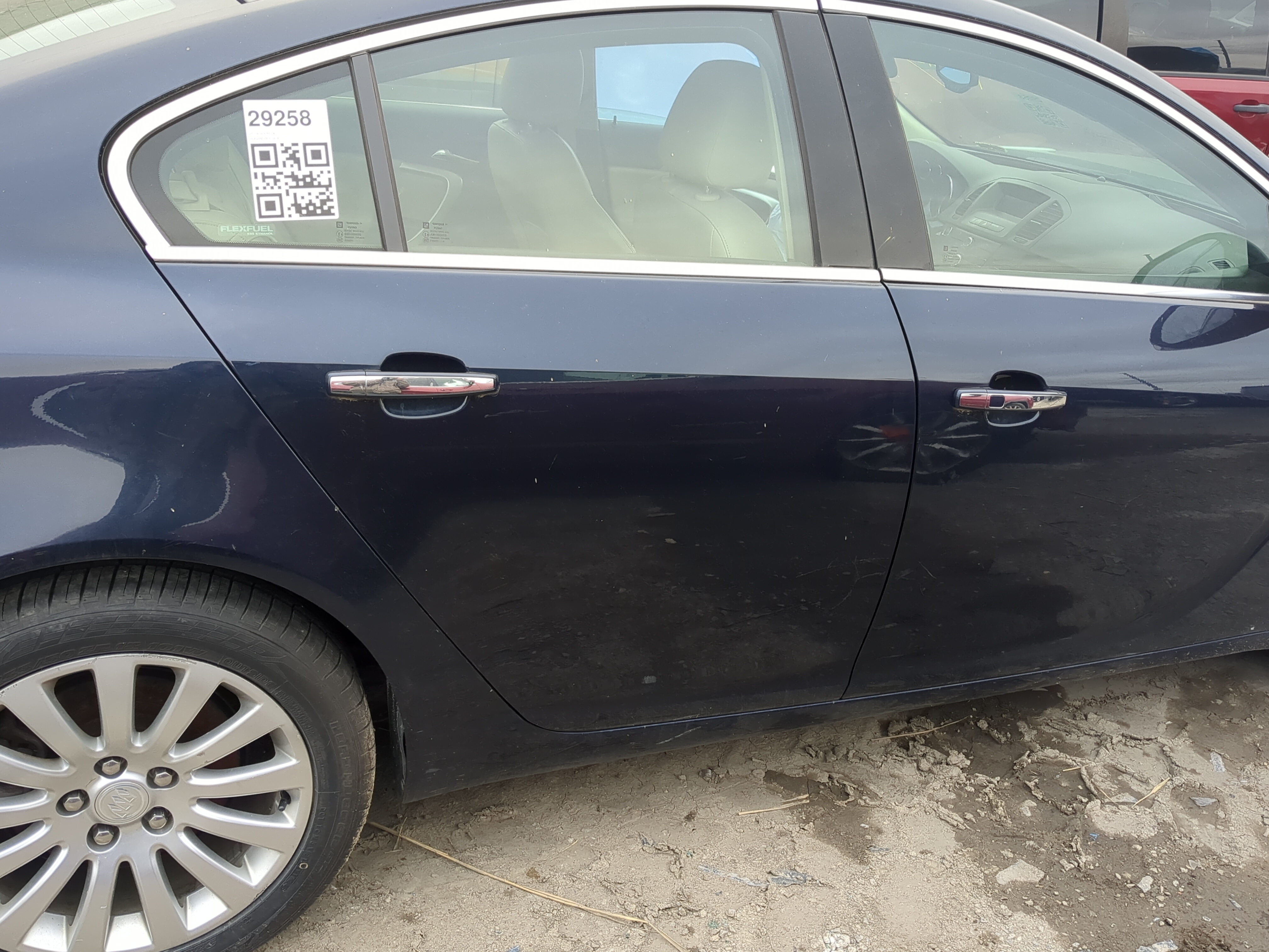 2011-2017 Buick Regal Passenger Rear Door Oem 1211101 - Oemusedautoparts1.com