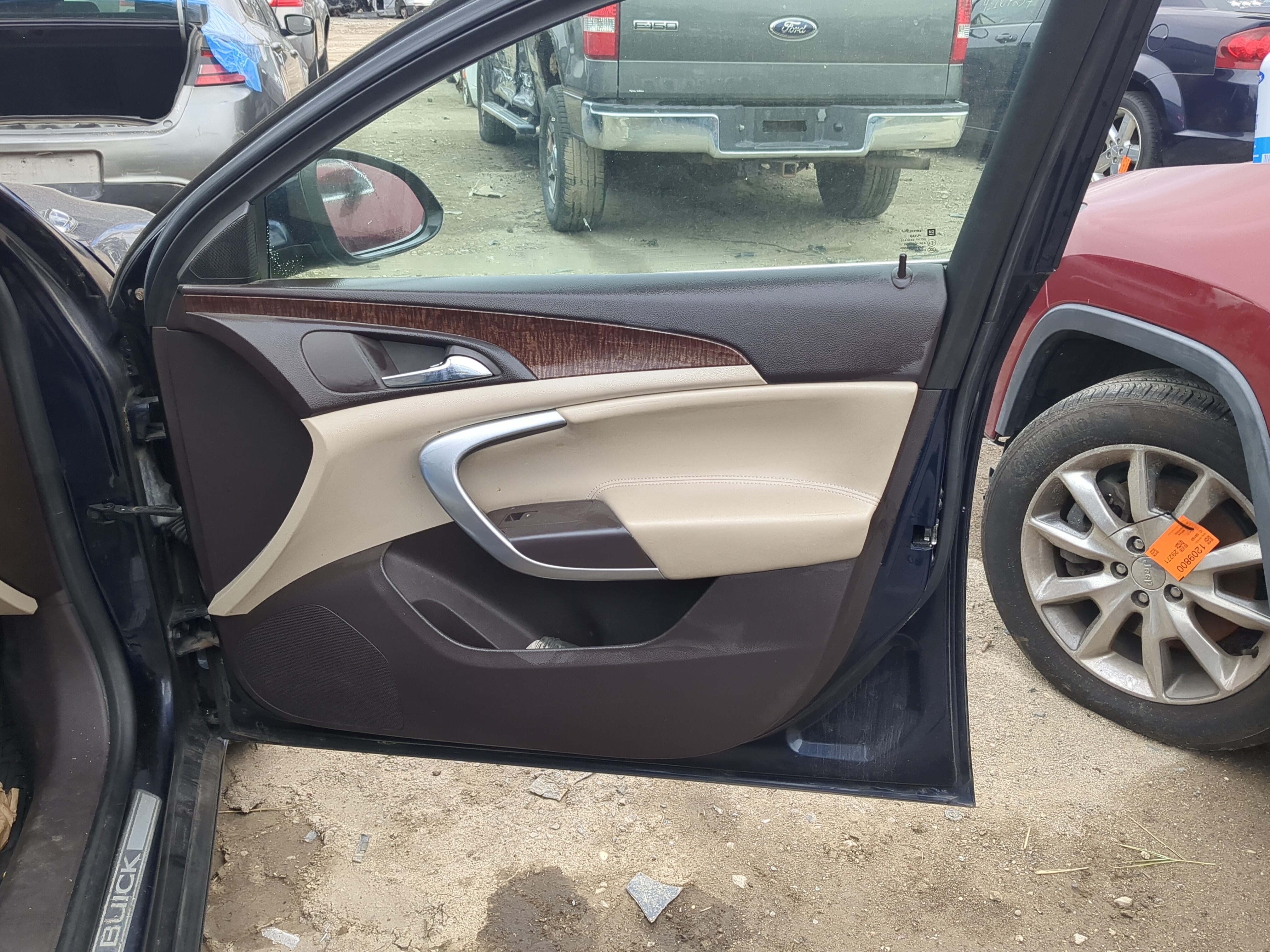 Picture of 2012 Buick Regal Front Right Passenger Interior Door Panel Trim 1211219