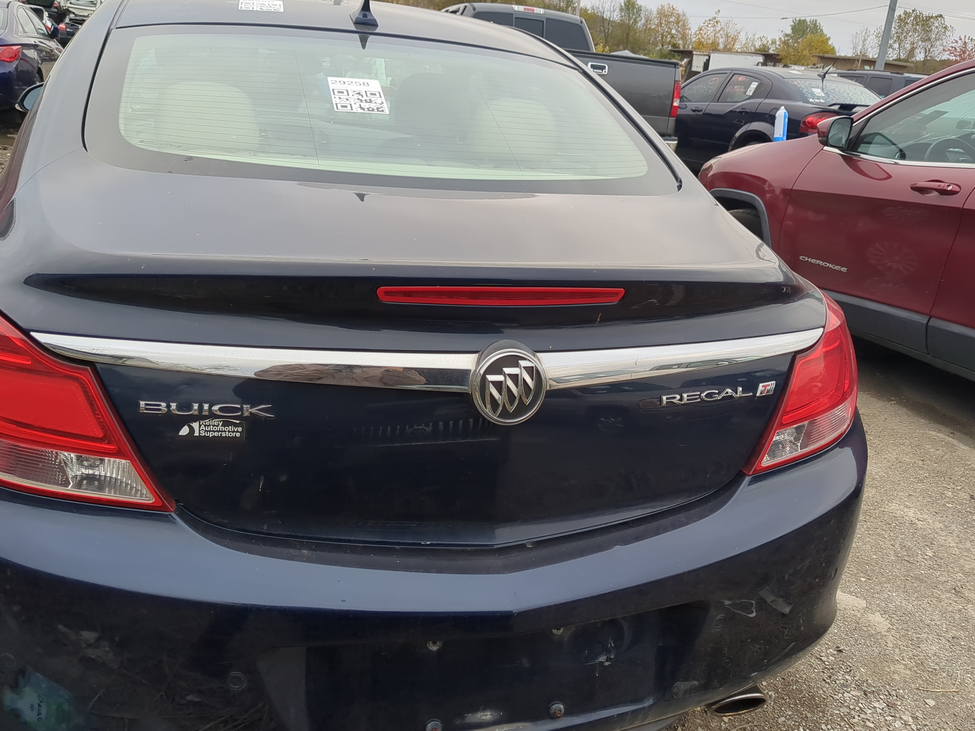 2011-2013 Buick Regal Trunk/decklid/hatch/tailgate Oem 1211244 - Oemusedautoparts1.com