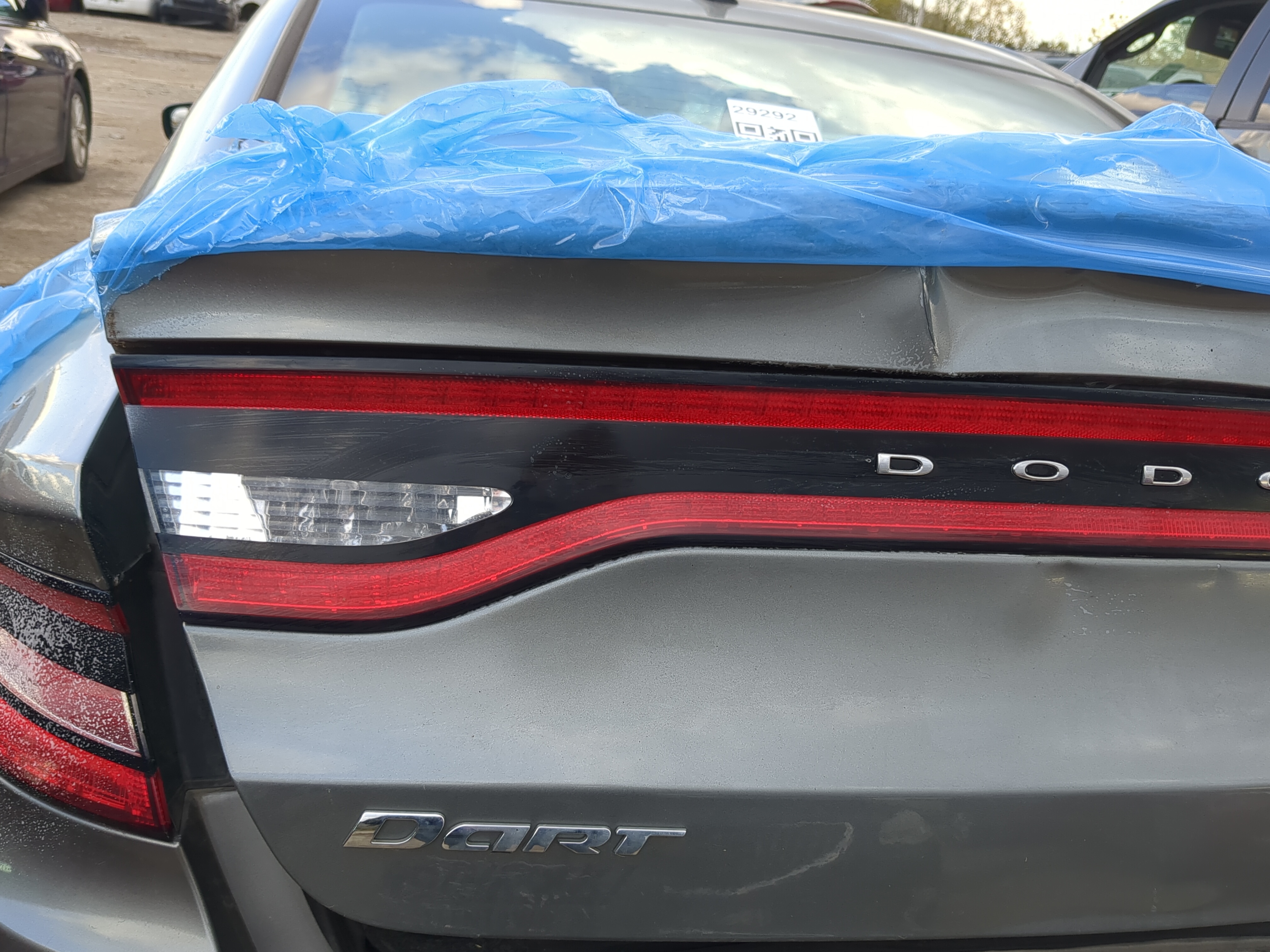 2013-2016 Dodge Dart Rear Center Lid Brake Light Tail Light 1211435 - Oemusedautoparts1.com