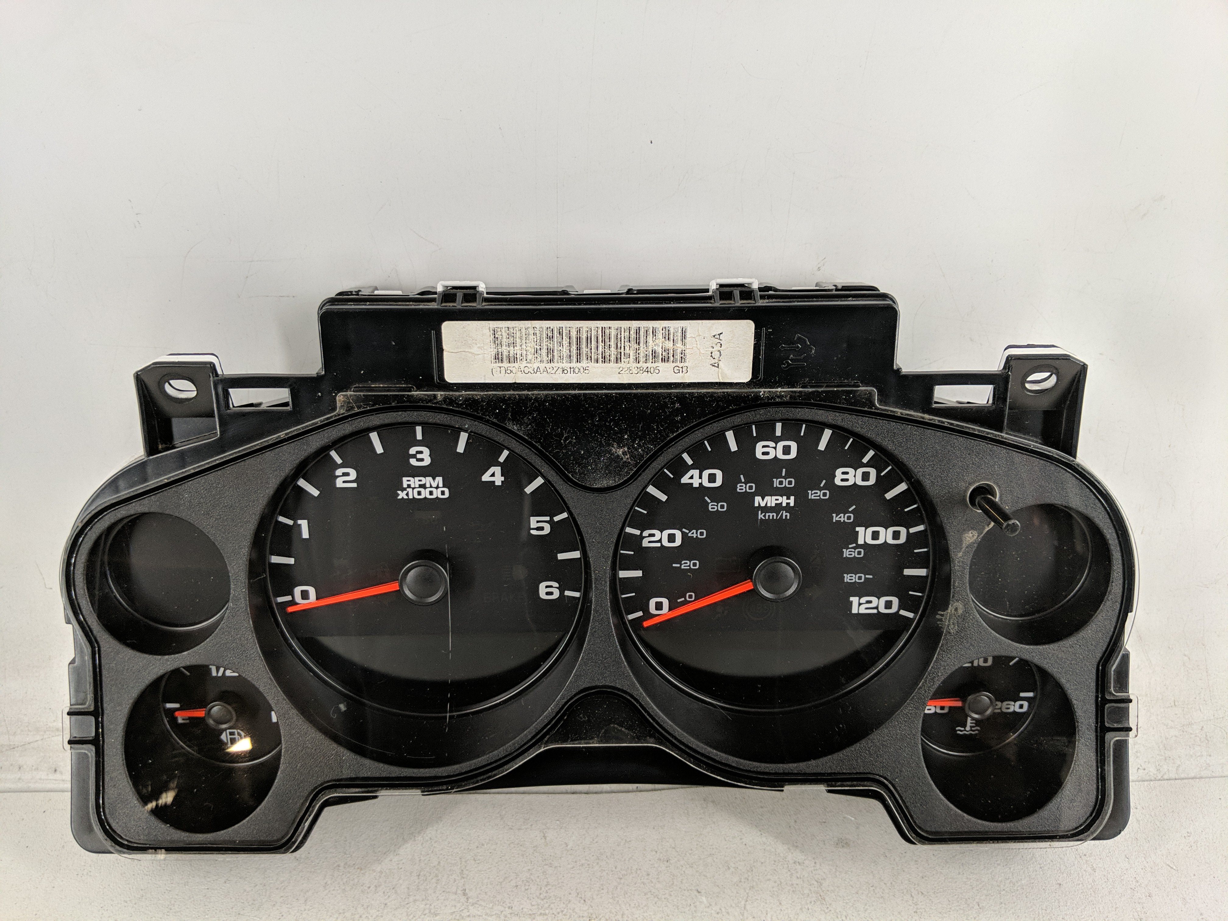 2007-2013 Gmc Sierra 1500 Speedometer Instrument Cluster Gauges 22838405 1211609 - Oemusedautoparts1.com