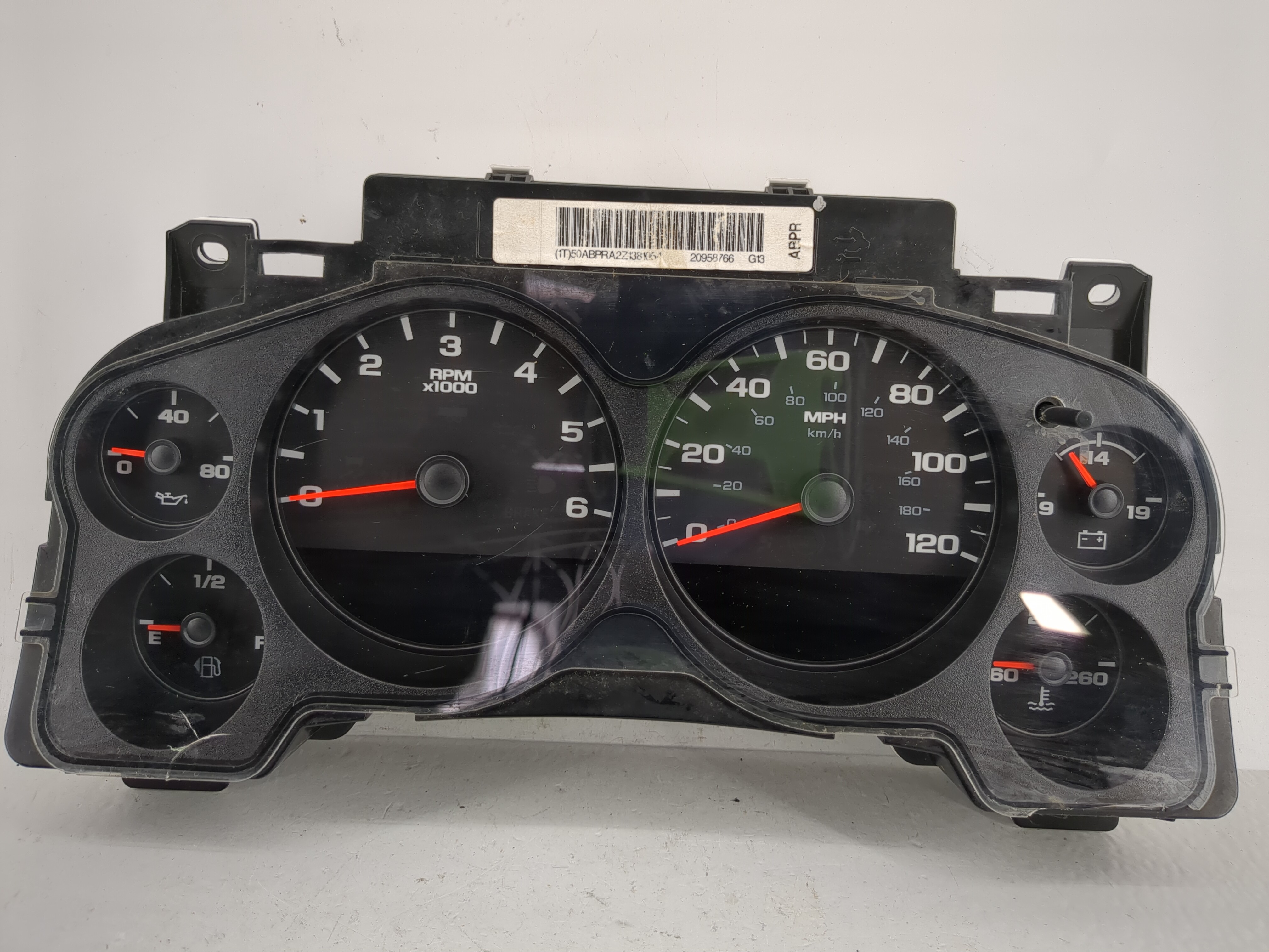 2009-2013 Gmc Sierra 1500 Speedometer Instrument Cluster Gauges 20964178 1211618 - Oemusedautoparts1.com