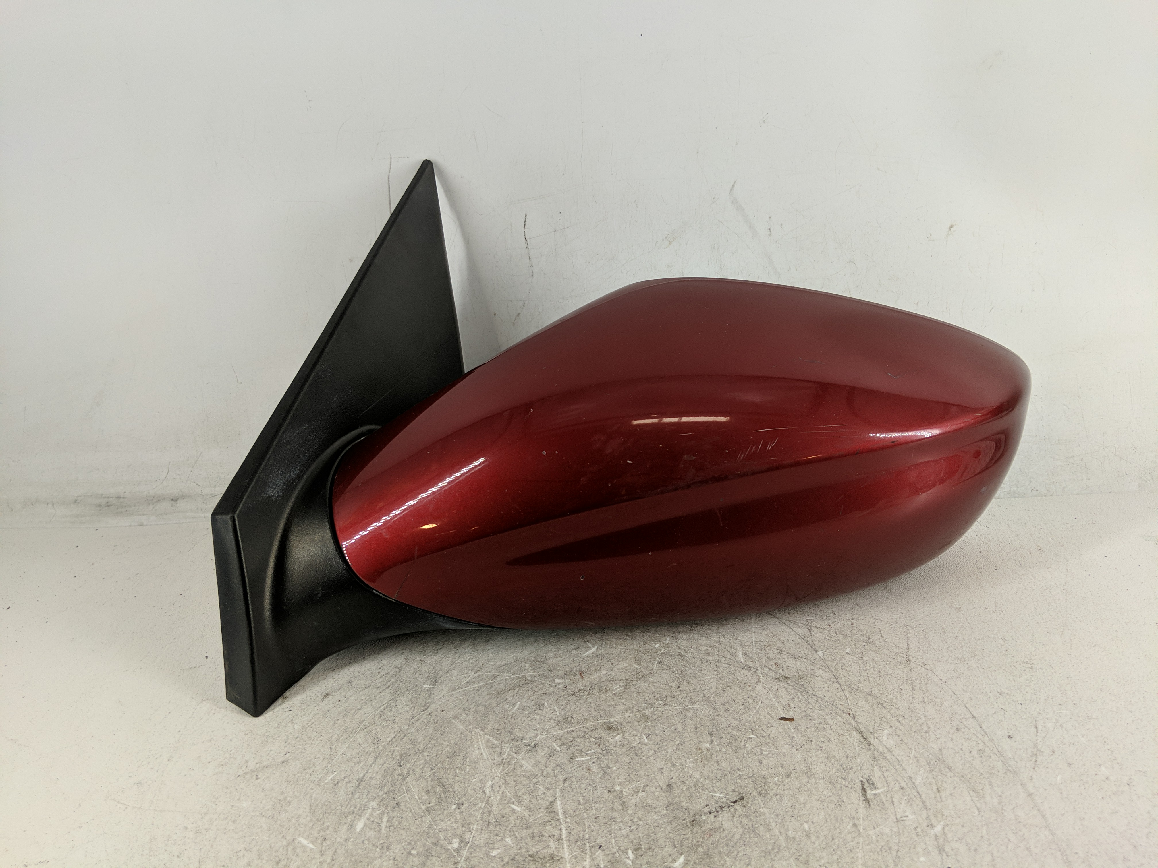 2011-2014 Hyundai Sonata Passenger Right Side View Power Door Mirror Red 1211642 - Oemusedautoparts1.com