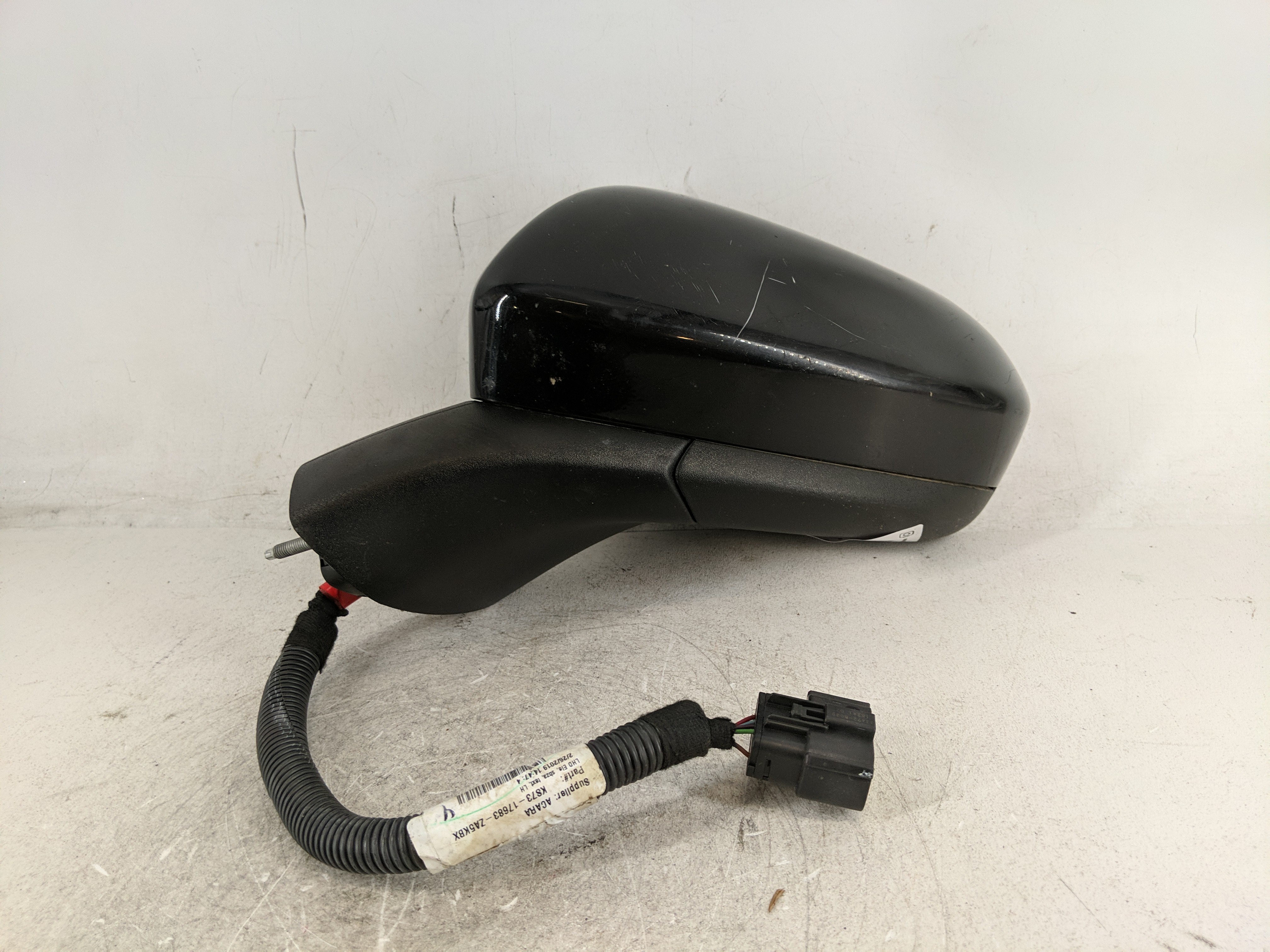 2019-2020 Ford Fusion Driver Left Side View Power Door Mirror Black 1211653 - Oemusedautoparts1.com