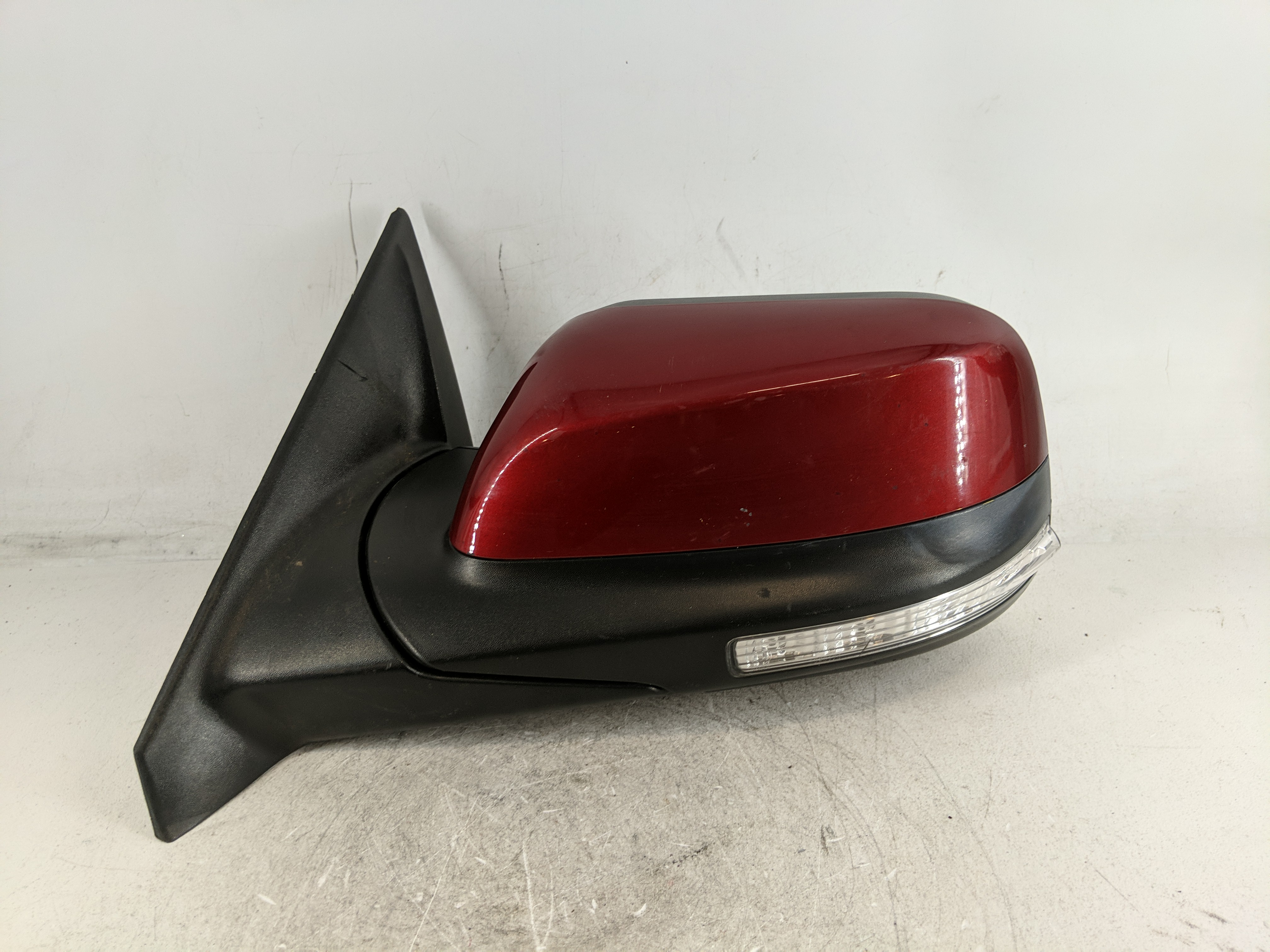 2019-2019 Ford Explorer Driver Left Side View Power Door Mirror Red 1211657 - Oemusedautoparts1.com