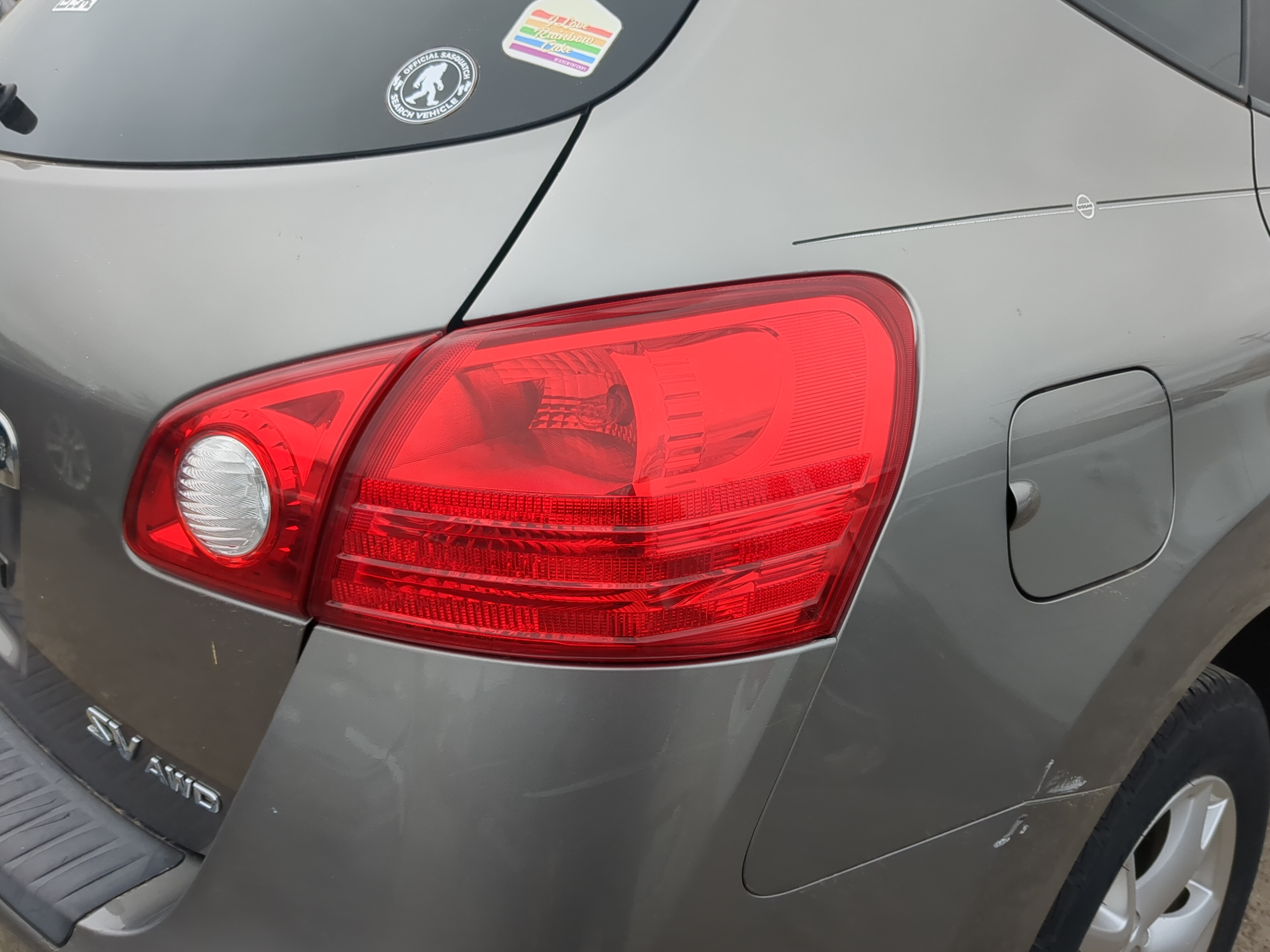 2008-2015 Nissan Rogue Passenger Right Side Tail Light Taillight Oem 1211696 - Oemusedautoparts1.com