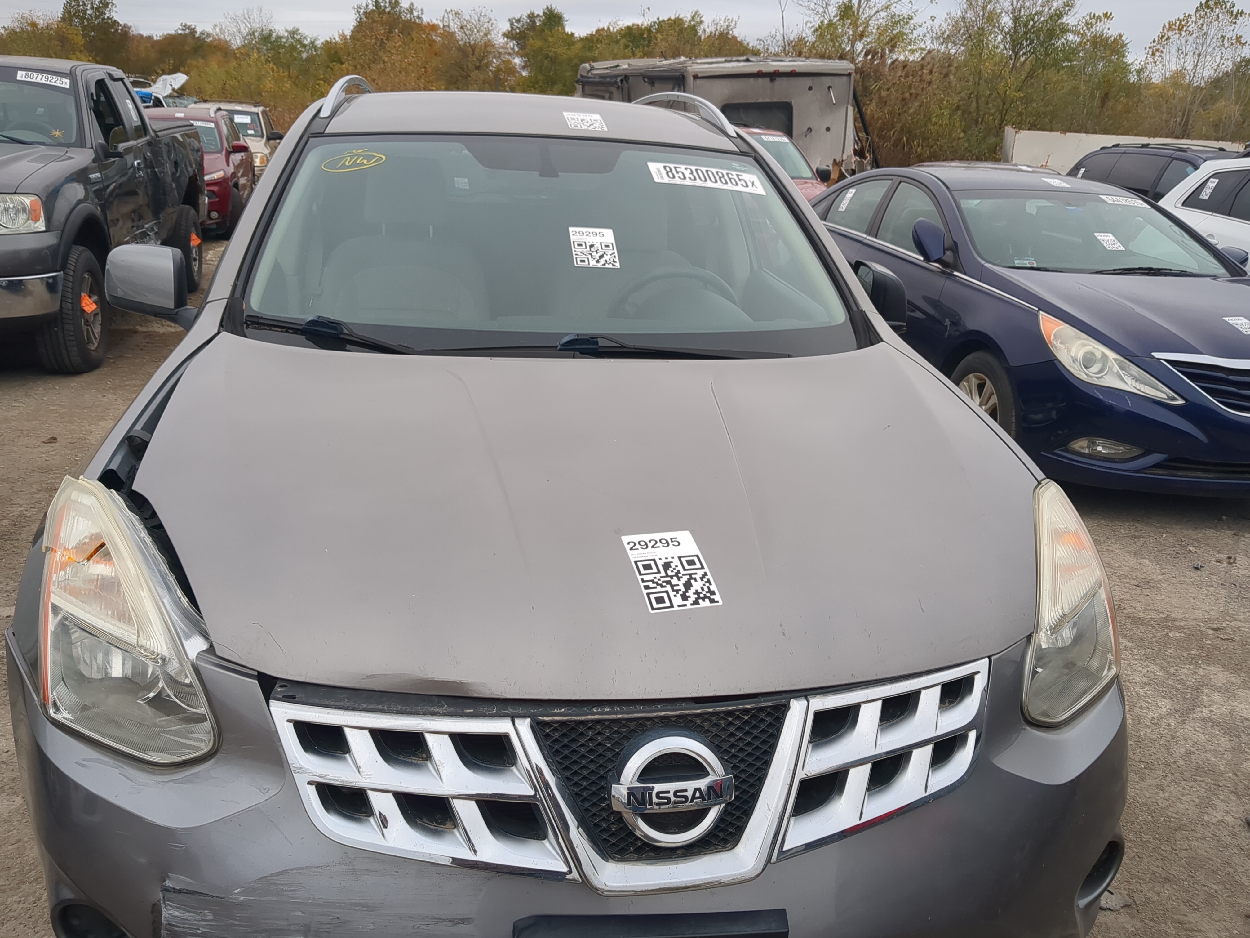 2008-2015 Nissan Rogue Hood Oem 1211720 - Oemusedautoparts1.com