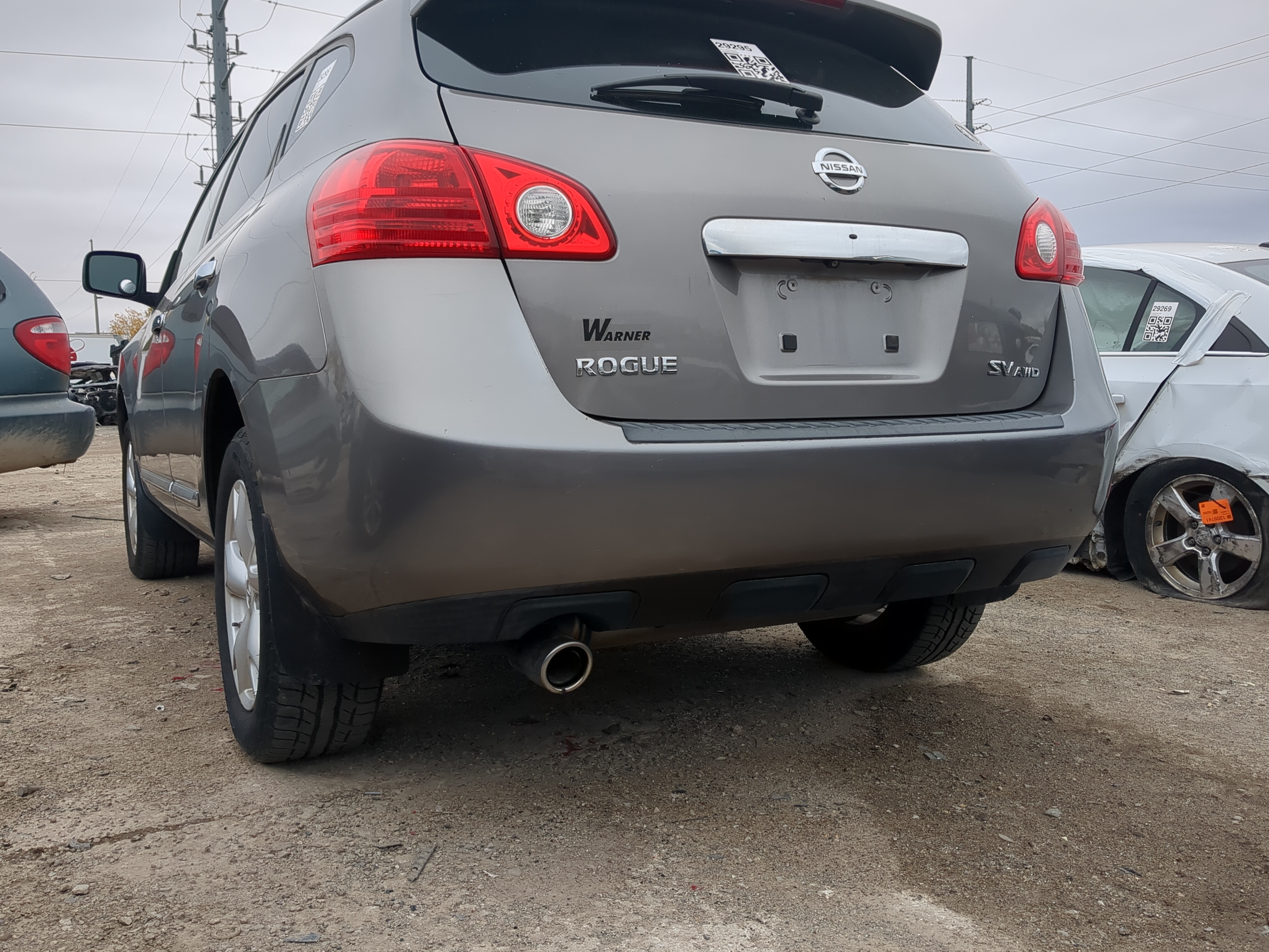 2008-2015 Nissan Rogue Rear Bumper Assembly Oem 1211754 - Oemusedautoparts1.com