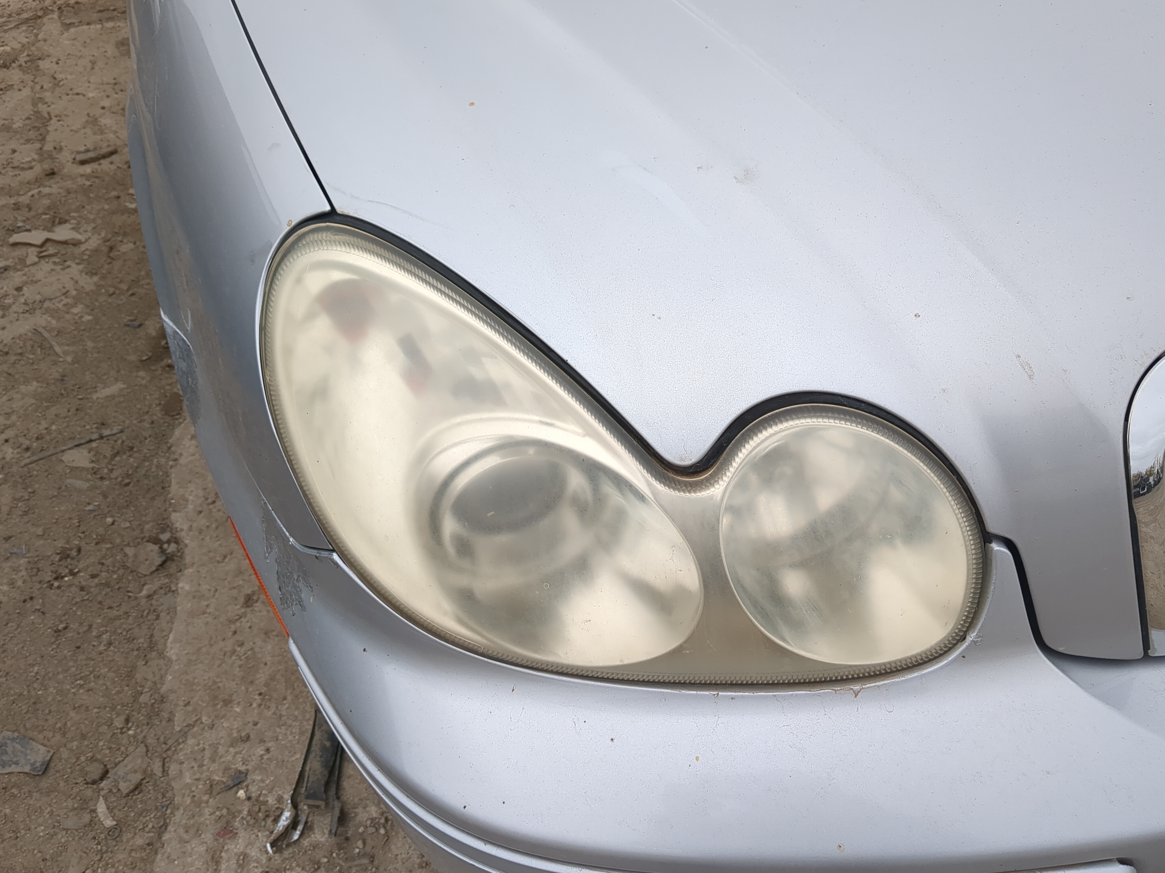 2002-2005 Hyundai Sonata Passenger Right Oem Head Light Headlight Lamp 1211889 - Oemusedautoparts1.com