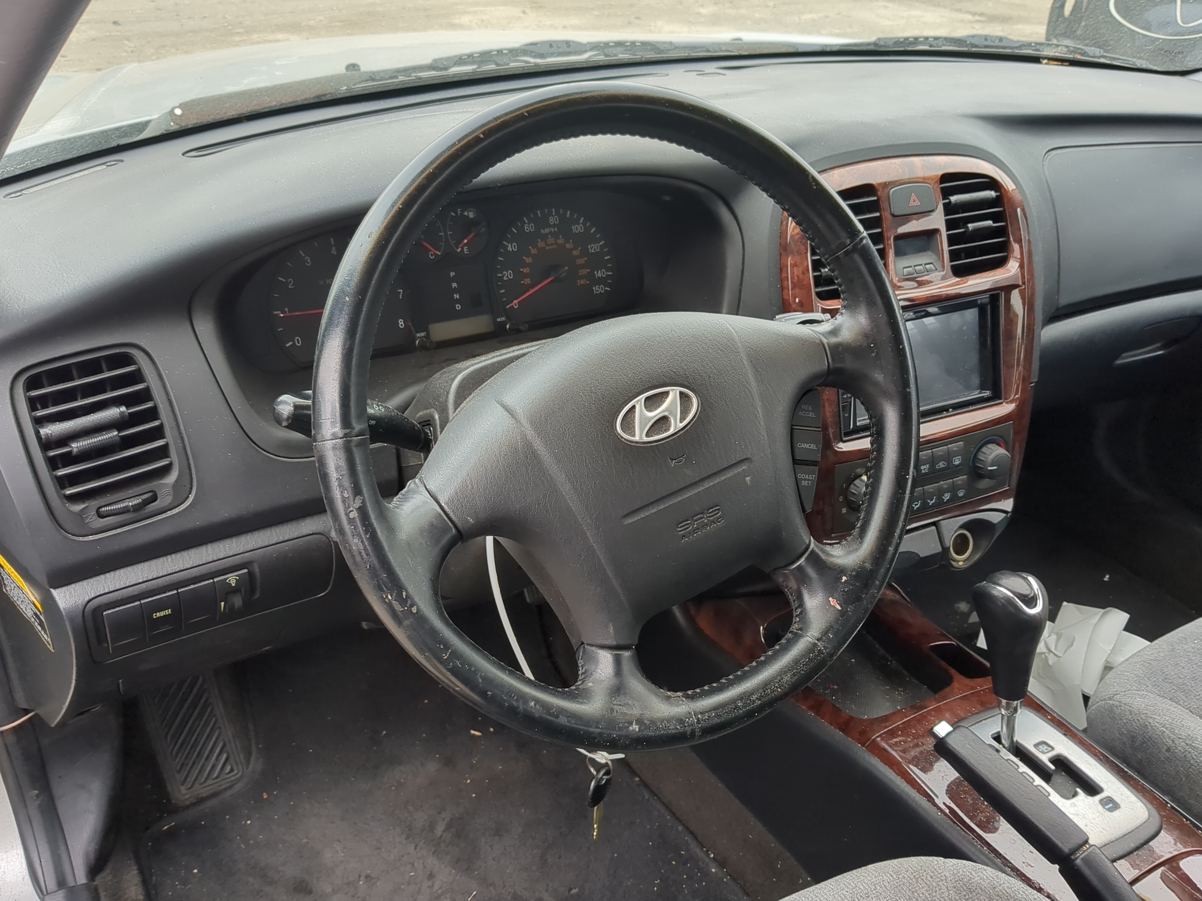 2002-2005 Hyundai Sonata Air Bag Driver Left Steering Wheel Mounted 1211930 - Oemusedautoparts1.com