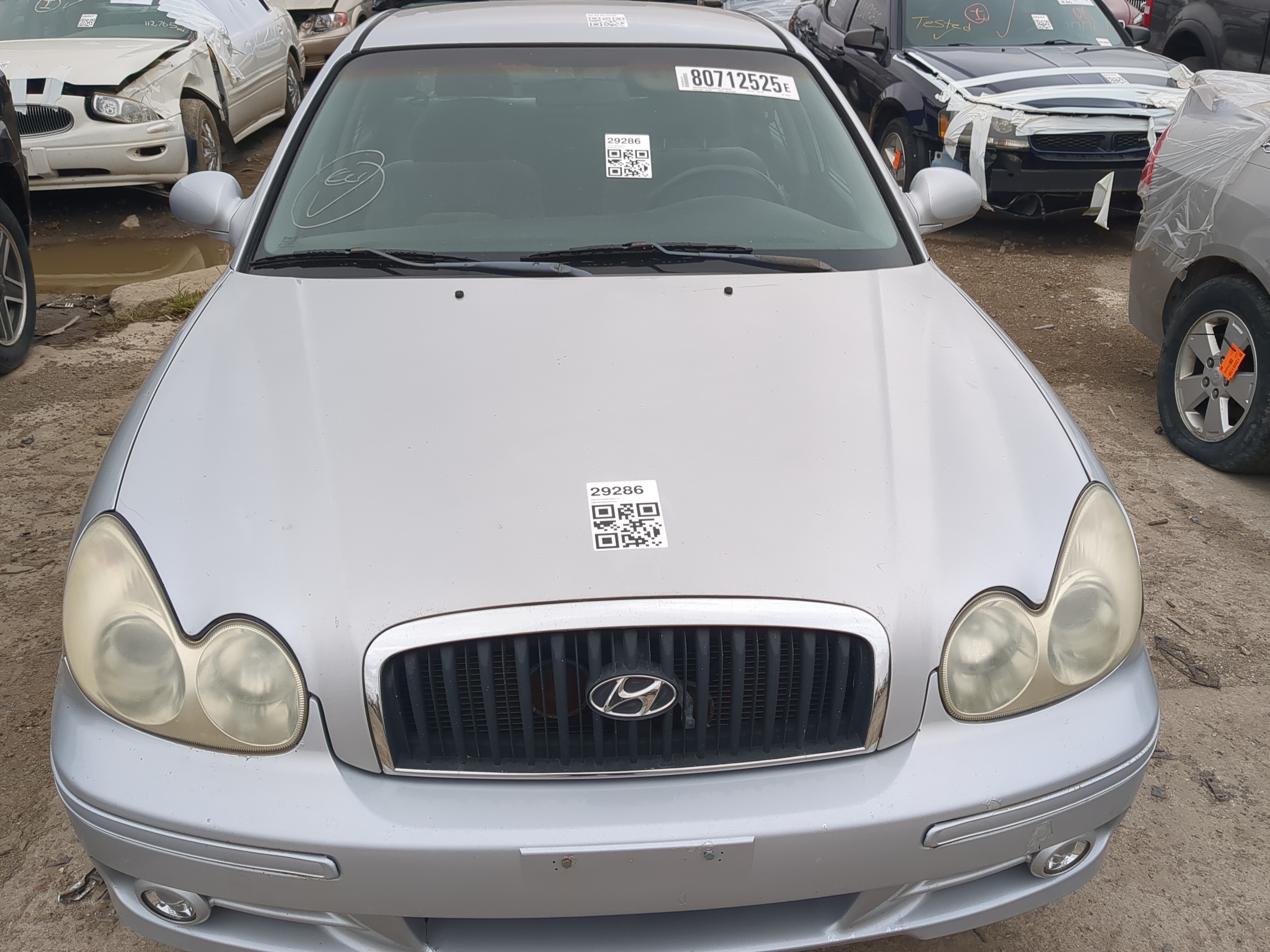 2002-2005 Hyundai Sonata Hood Oem 1211963 - Oemusedautoparts1.com