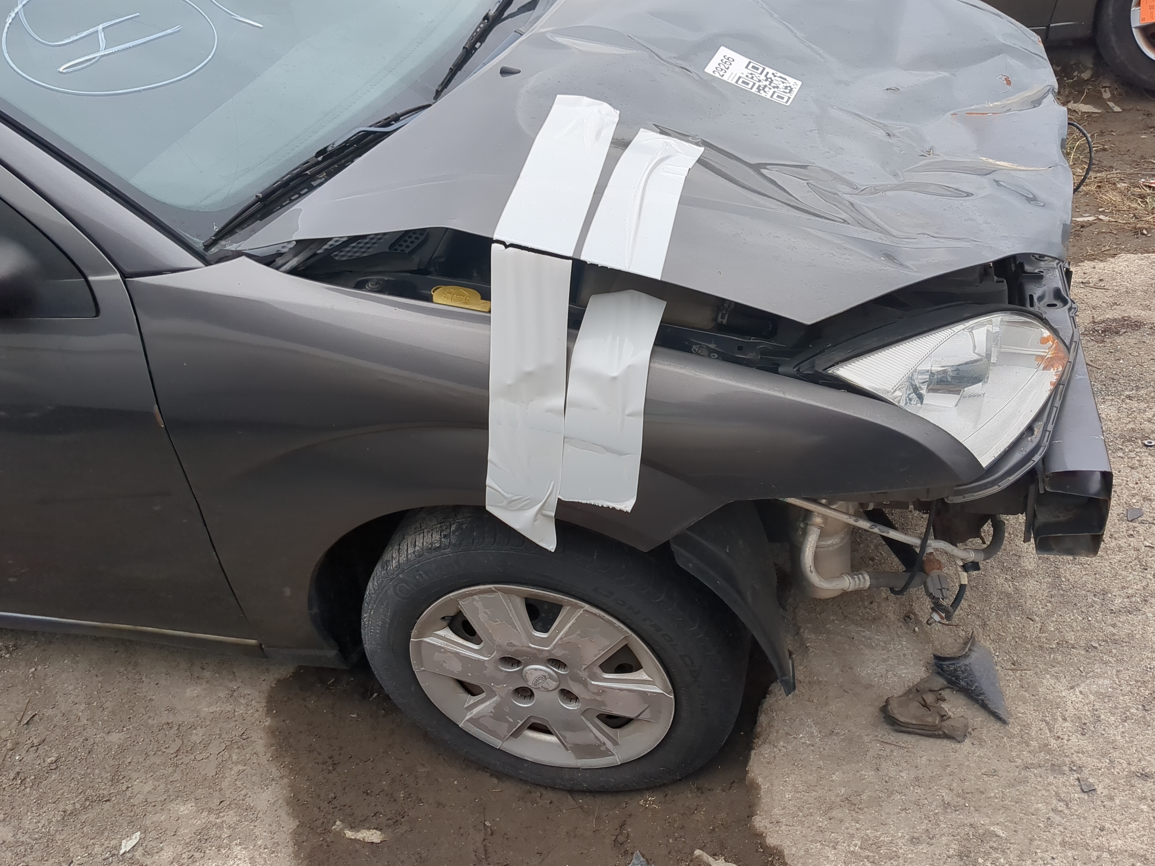 2005-2007 Ford Focus Passenger Fender 1212191 - Oemusedautoparts1.com