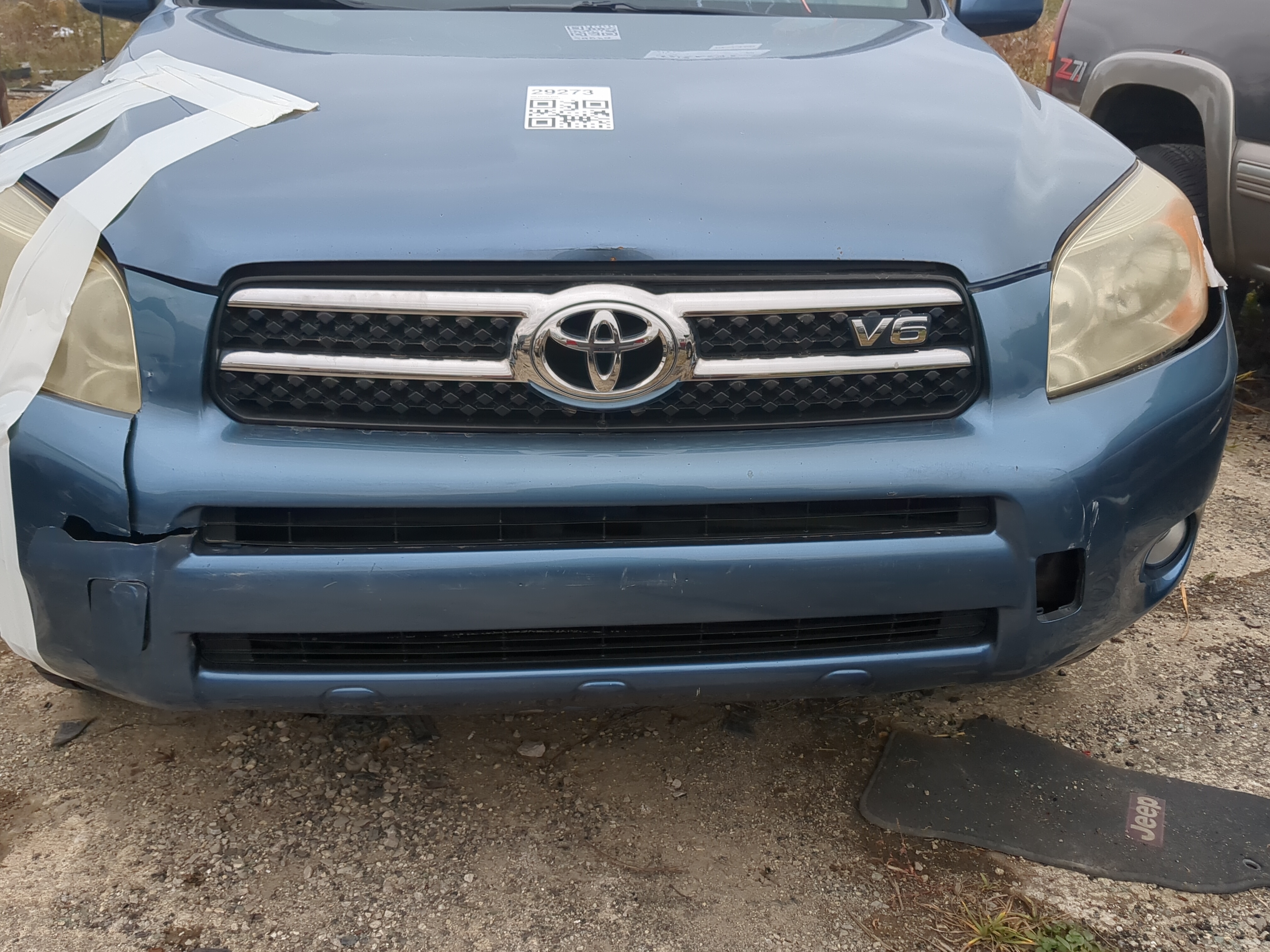 2006-2008 Toyota Rav4 Front Grille Bumper Not Included 1212398 - Oemusedautoparts1.com