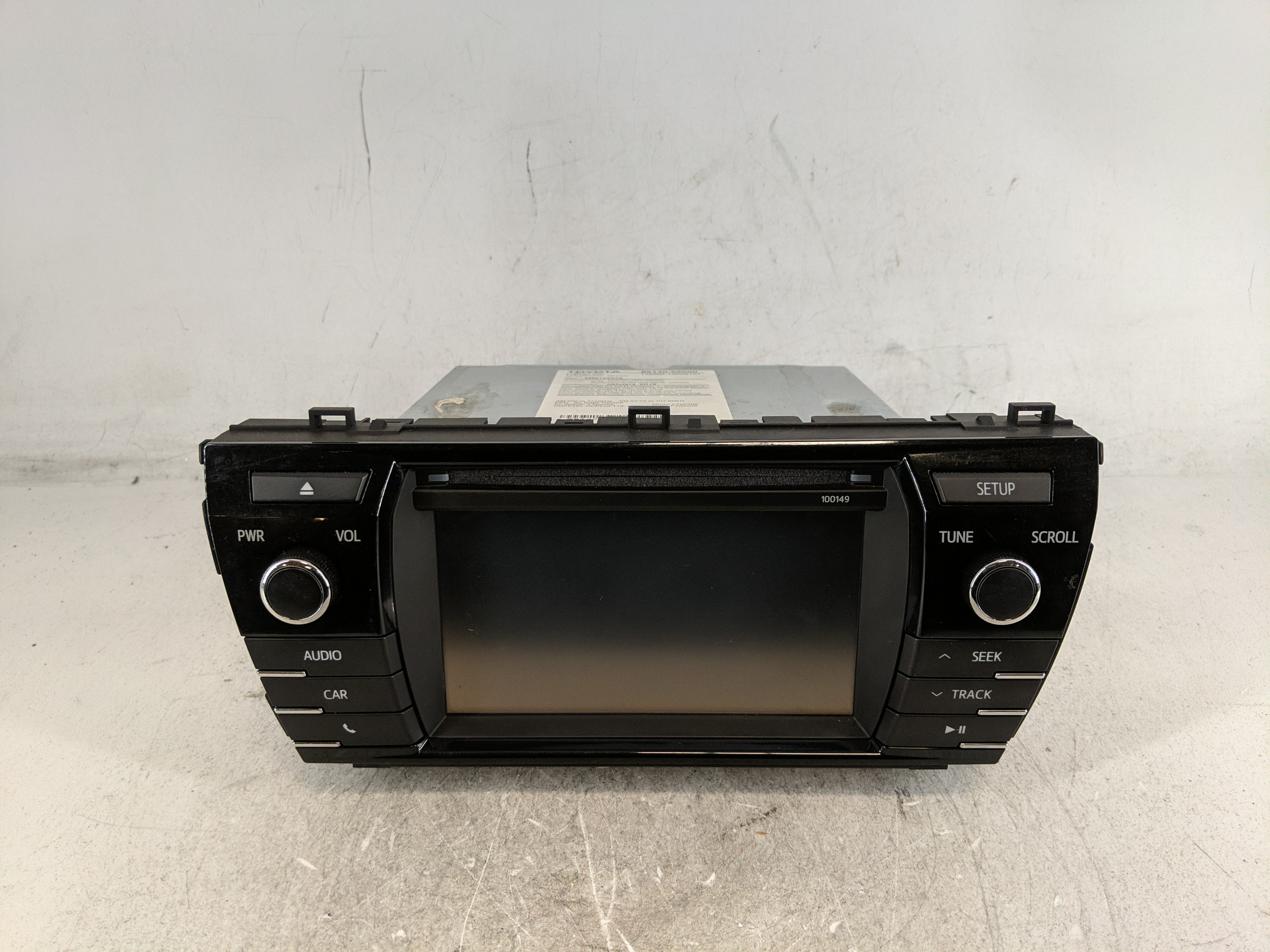 2014-2016 Toyota Corolla Am Fm Cd Player Radio Receiver 1212510 - Oemusedautoparts1.com