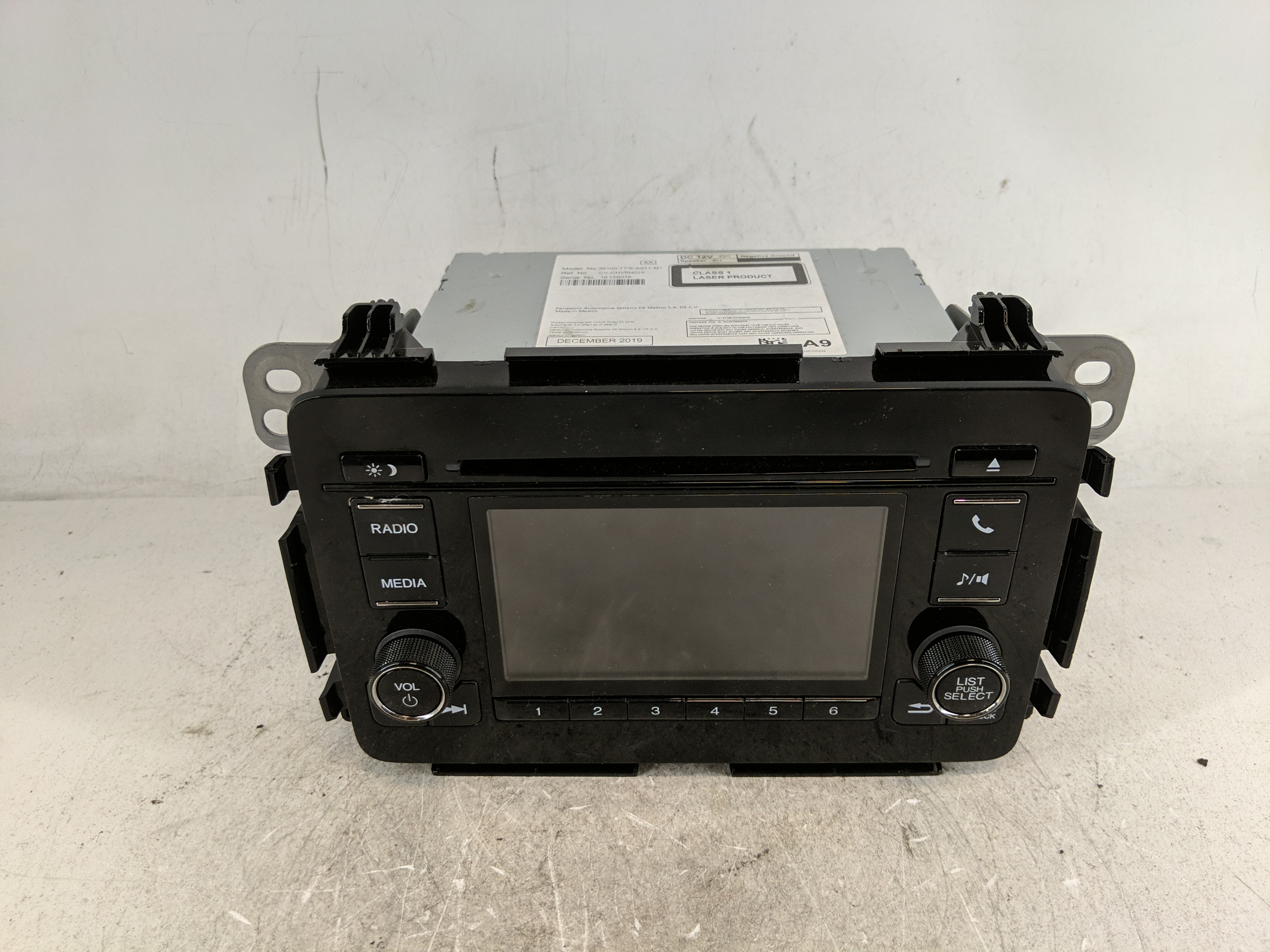 2019-2022 Honda Hr-v Am Fm Cd Player Radio Receiver 1212545 - Oemusedautoparts1.com