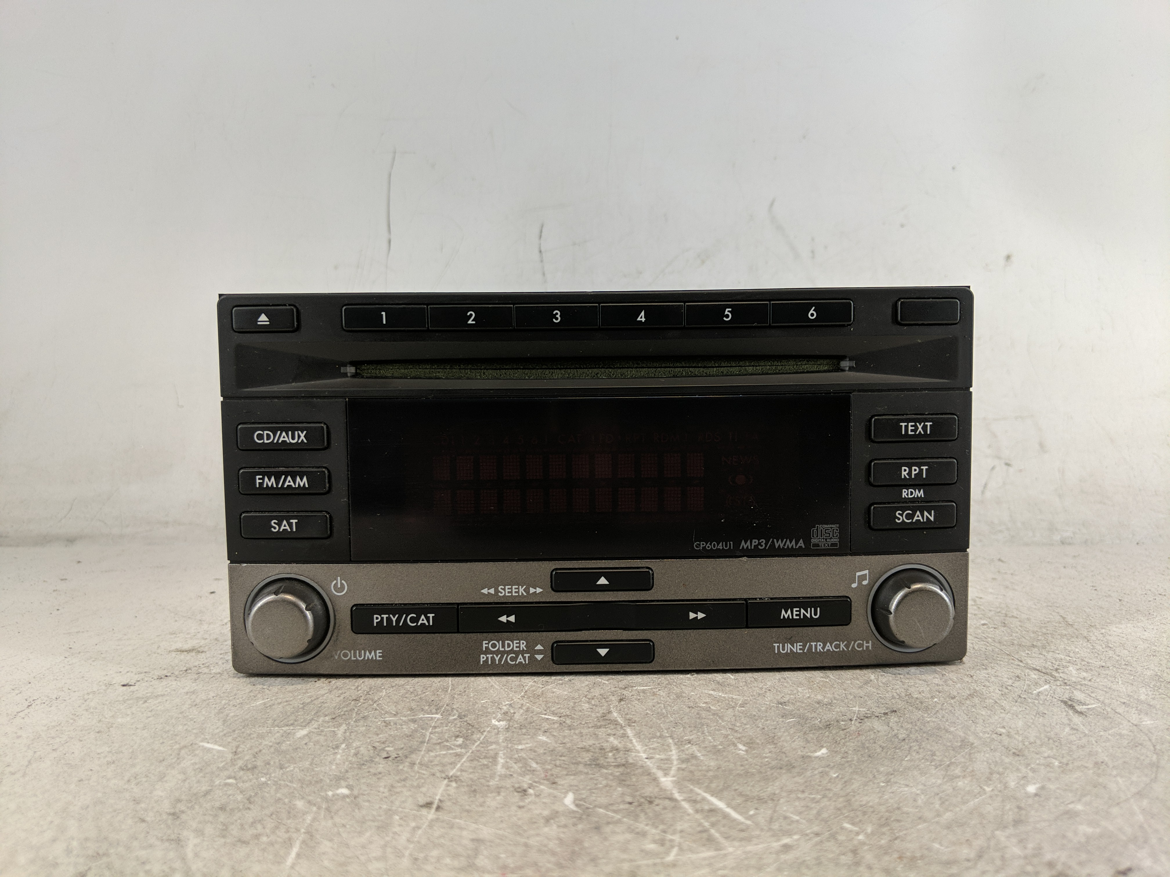 Picture of 2012 Subaru Forester Am Fm Cd Player Radio Receiver 1212548