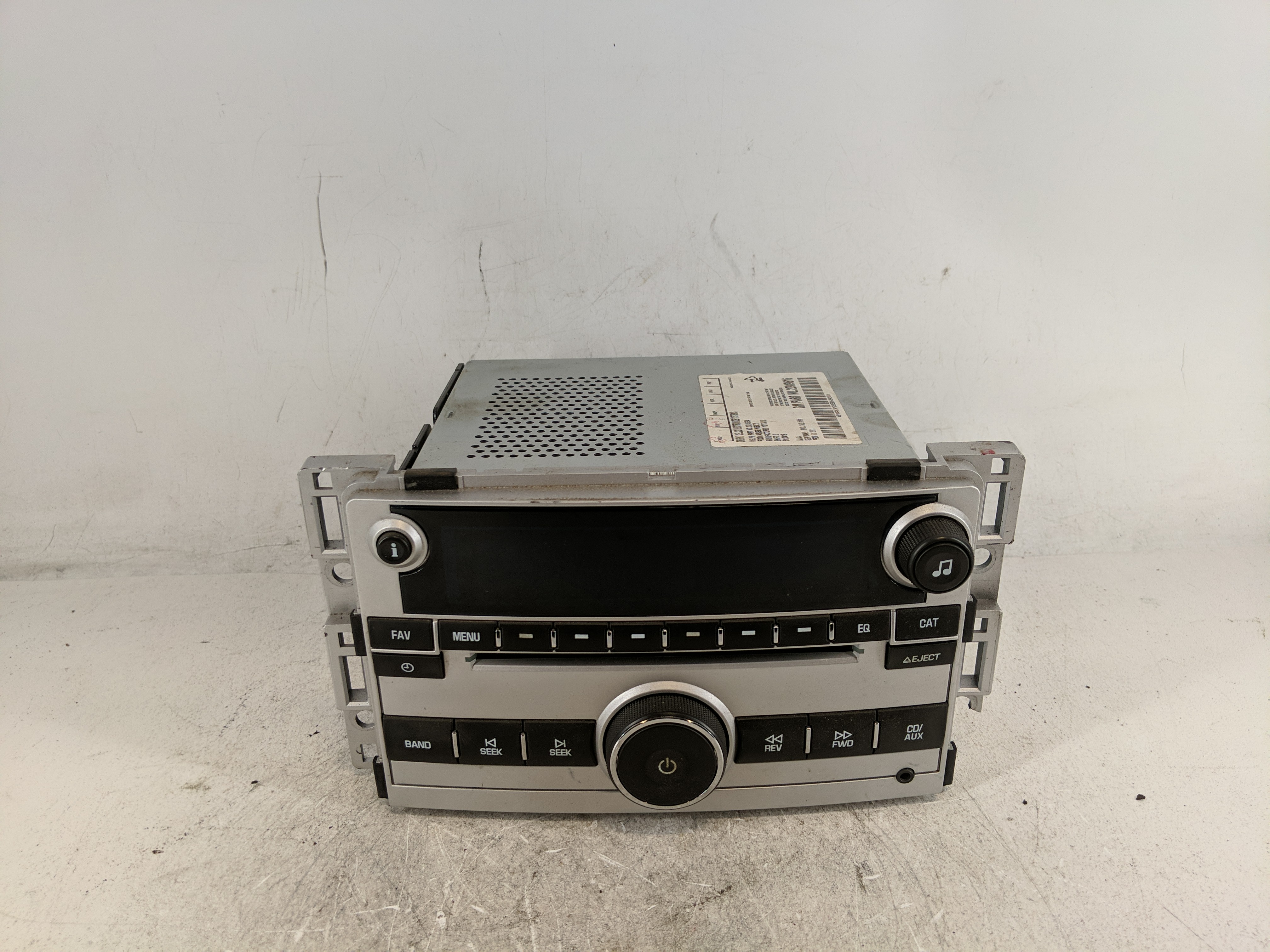2009-2012 Chevrolet Malibu Am Fm Cd Player Radio Receiver 1212561 - Oemusedautoparts1.com