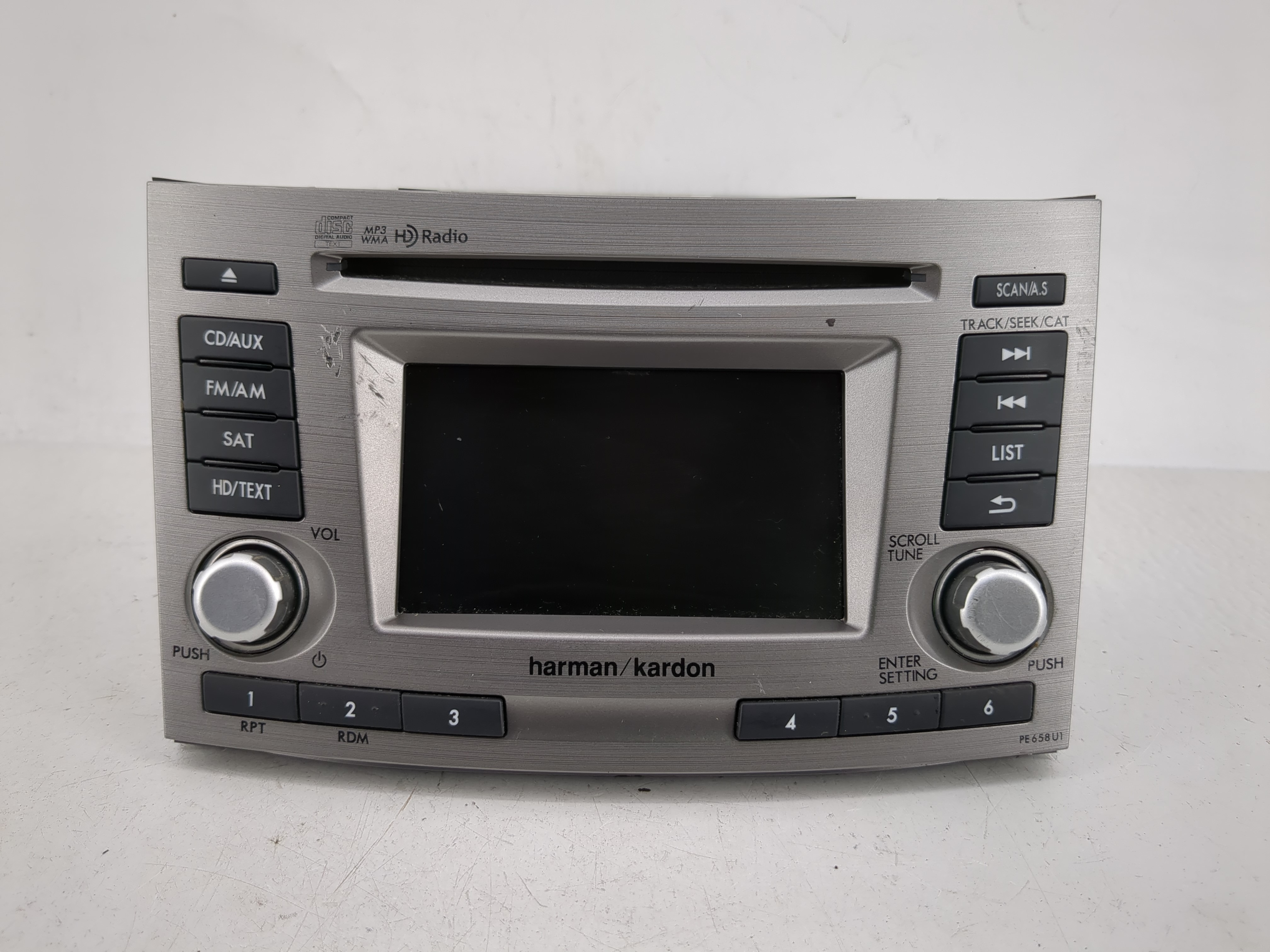 2012-2014 Subaru Legacy Am Fm Cd Player Radio Receiver 1212613 - Oemusedautoparts1.com