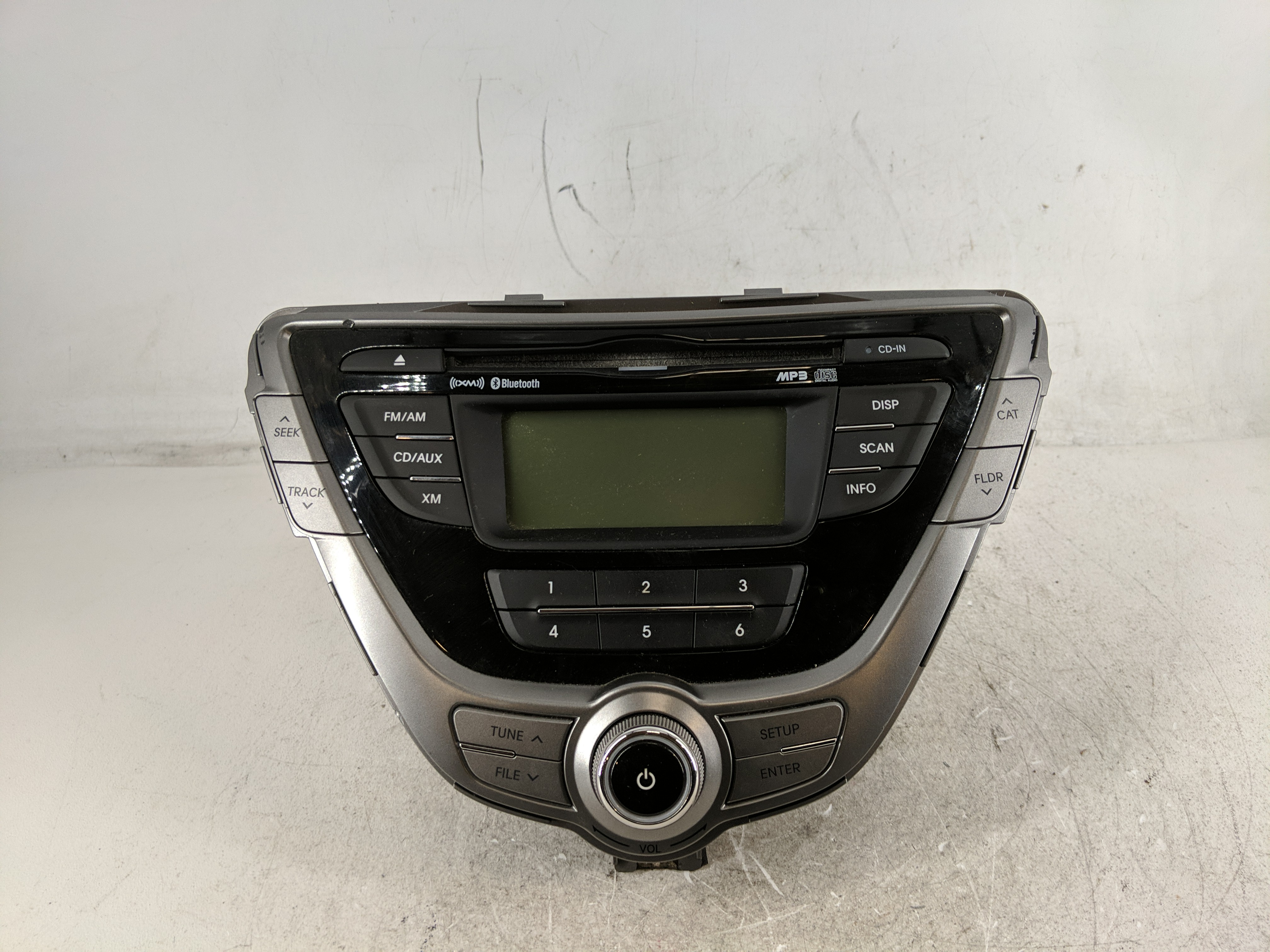 2013-2013 Hyundai Elantra Am Fm Cd Player Radio Receiver 1212782 - Oemusedautoparts1.com