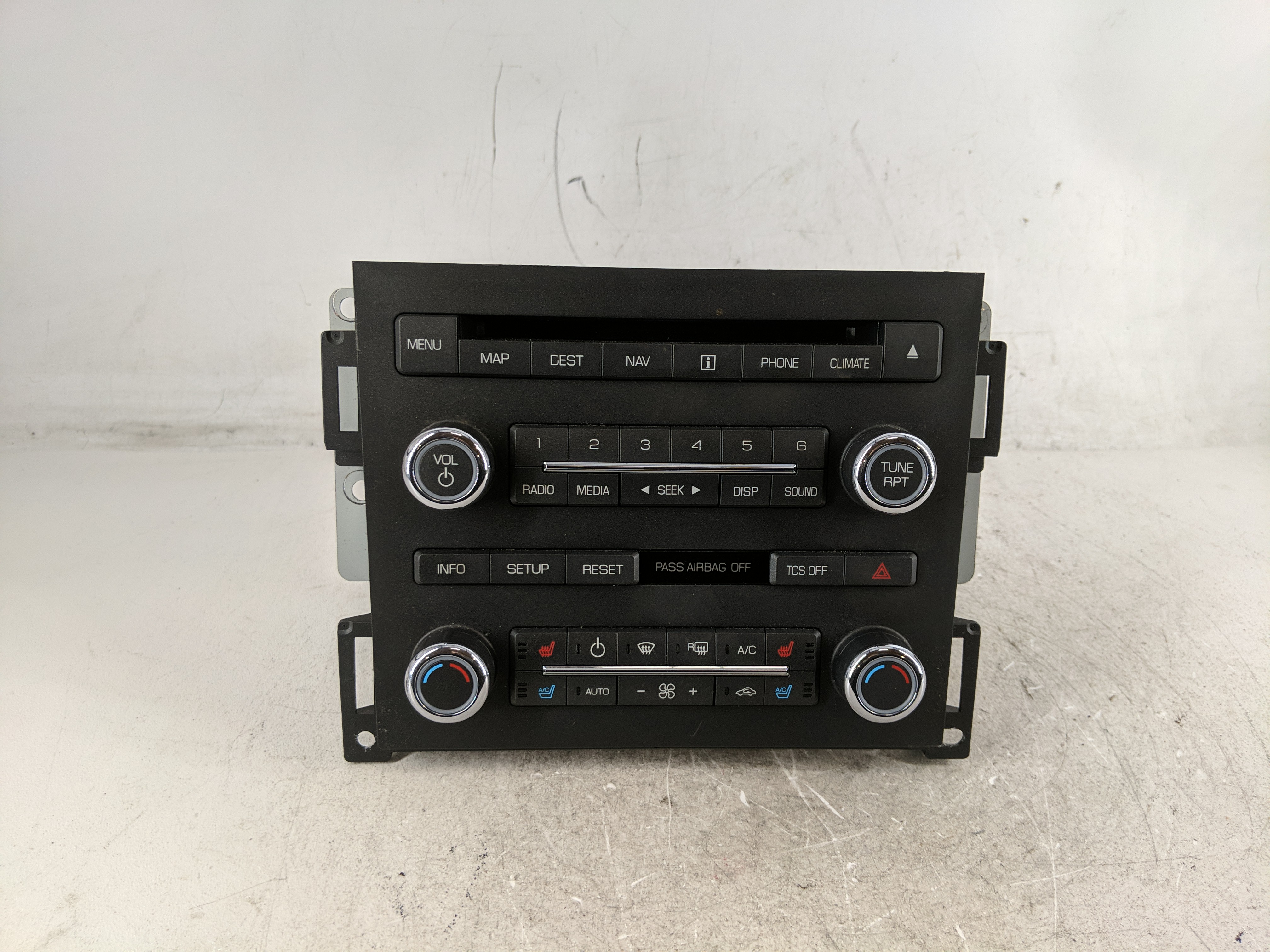 2012-2012 Lincoln Mks Am Fm Cd Player Radio Receiver 1212784 - Oemusedautoparts1.com