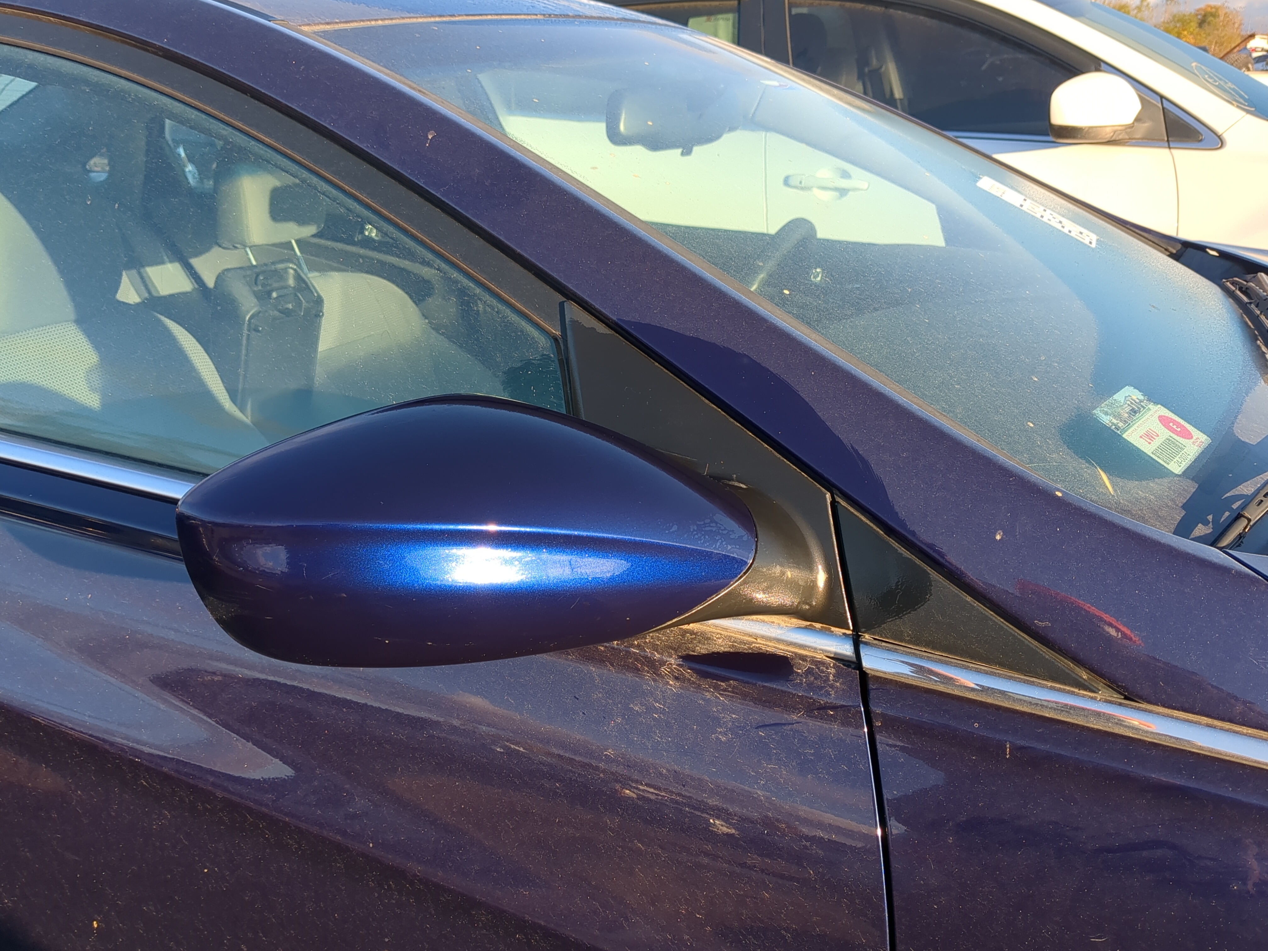 2011-2014 Hyundai Sonata Passenger Right Side View Power Door Mirror 1212967 - Oemusedautoparts1.com