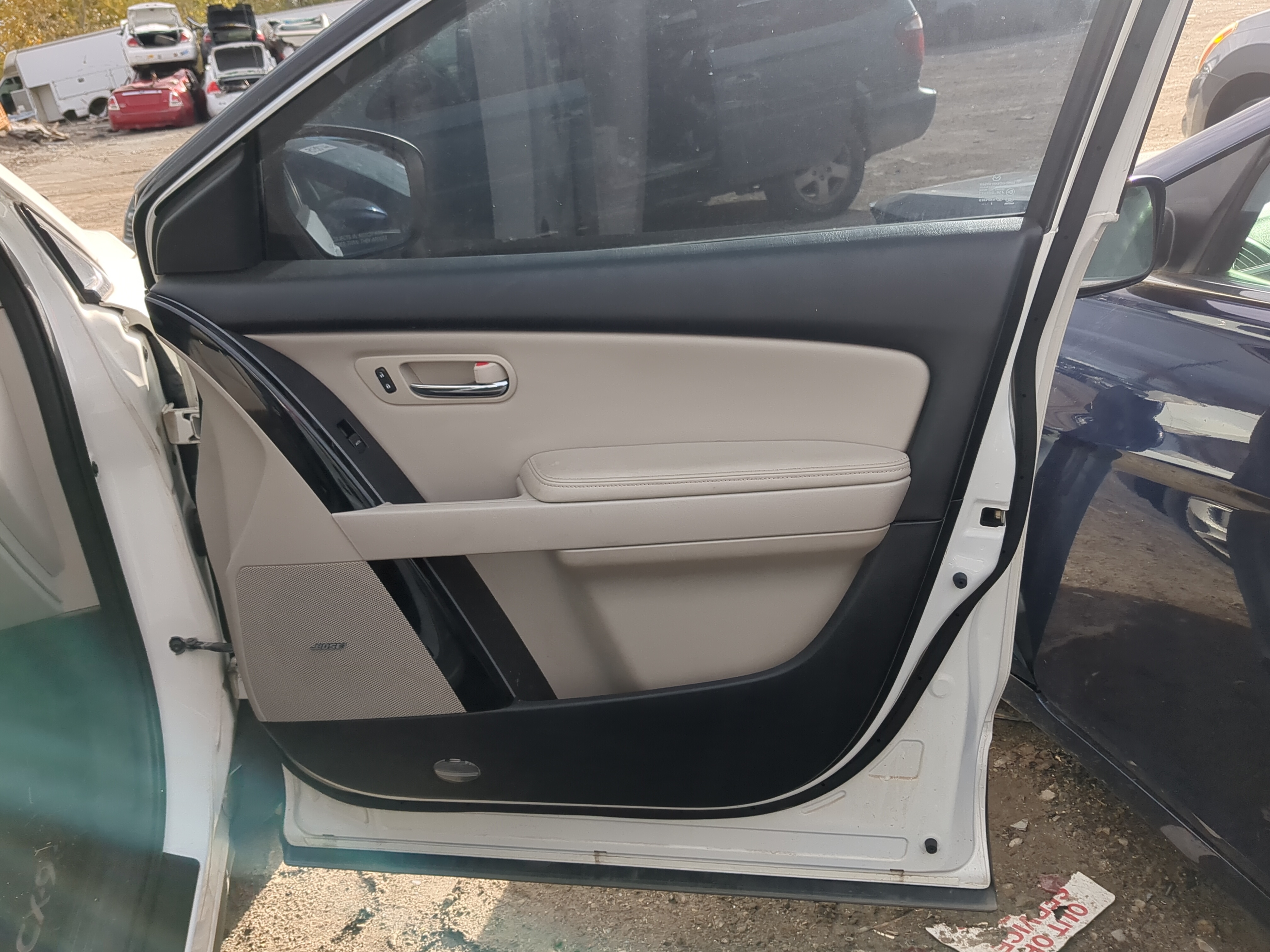 Picture of 2012 Mazda Cx-9 Front Right Passenger Interior Door Panel Trim 1213132