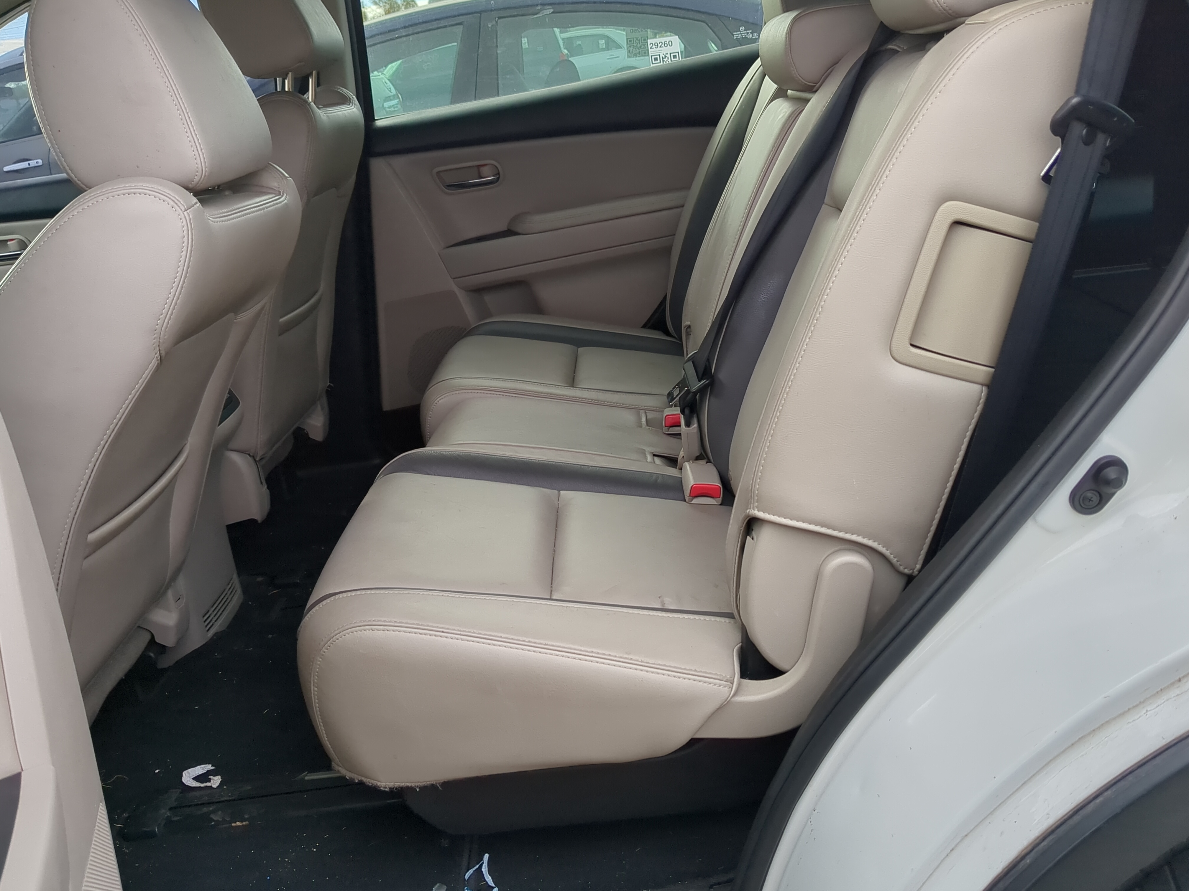 2012 Mazda Cx-9 Rear Seat Oem 1213139 - Oemusedautoparts1.com