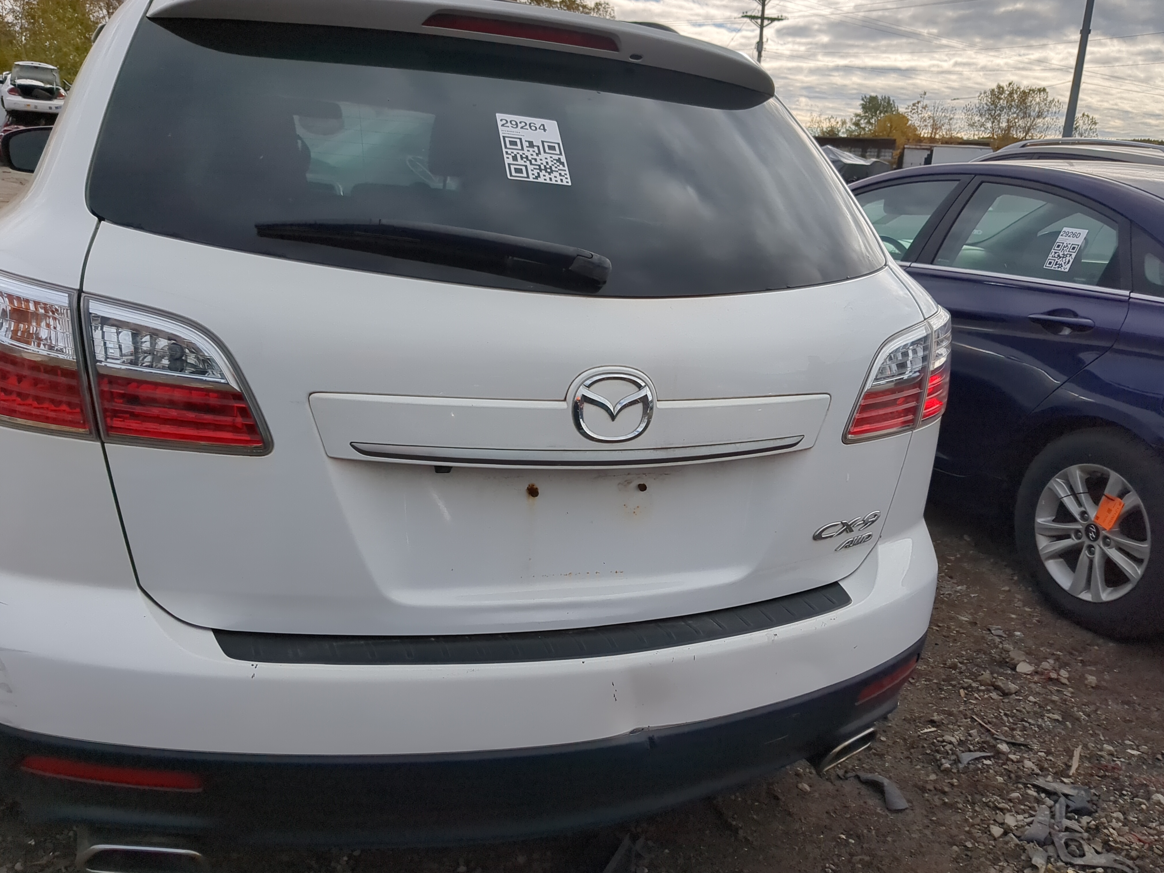 Picture of 2007-2012 Mazda Cx-9 Trunk/decklid/hatch/tailgate Oem 1213164