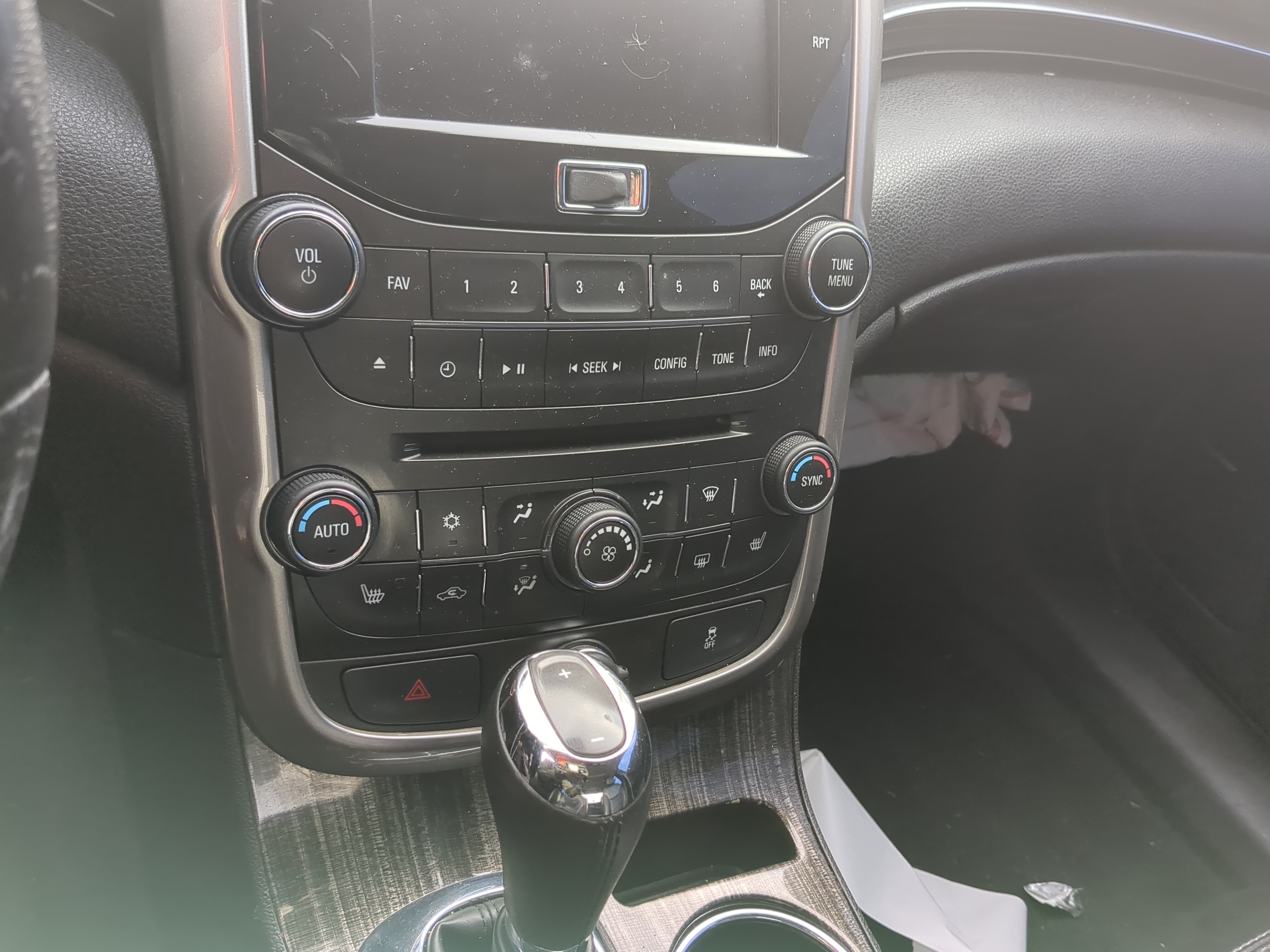 Picture of 2014-2016 Chevrolet Malibu Ac Heater Climate Control 1213219