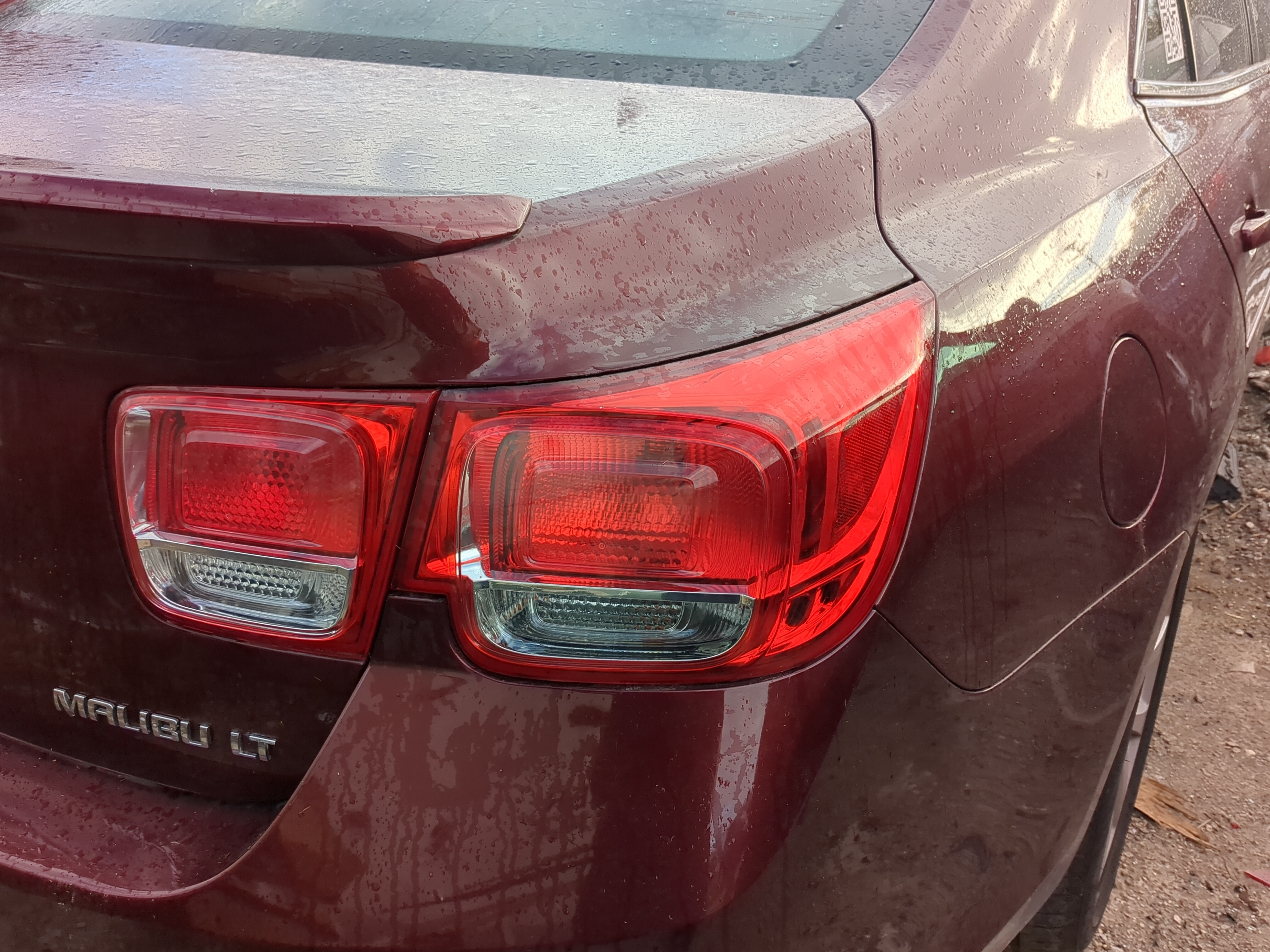 2013-2016 Chevrolet Malibu Passenger Right Side Tail Light Taillight Oem 1213292 - Oemusedautoparts1.com