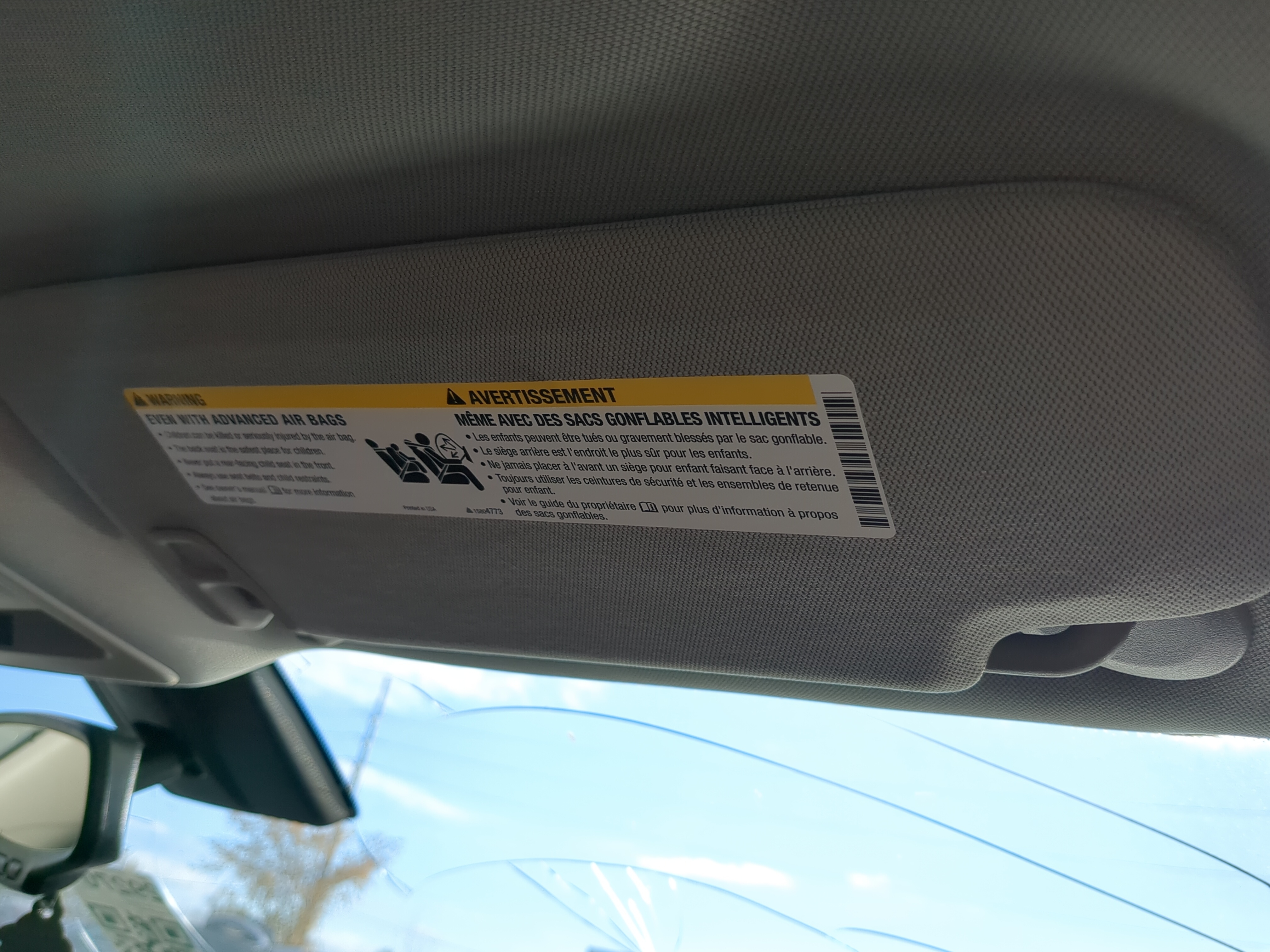 2013-2016 Chevrolet Malibu Passenger Sun Visor Mirror Right Sunvisor 1213302 - Oemusedautoparts1.com