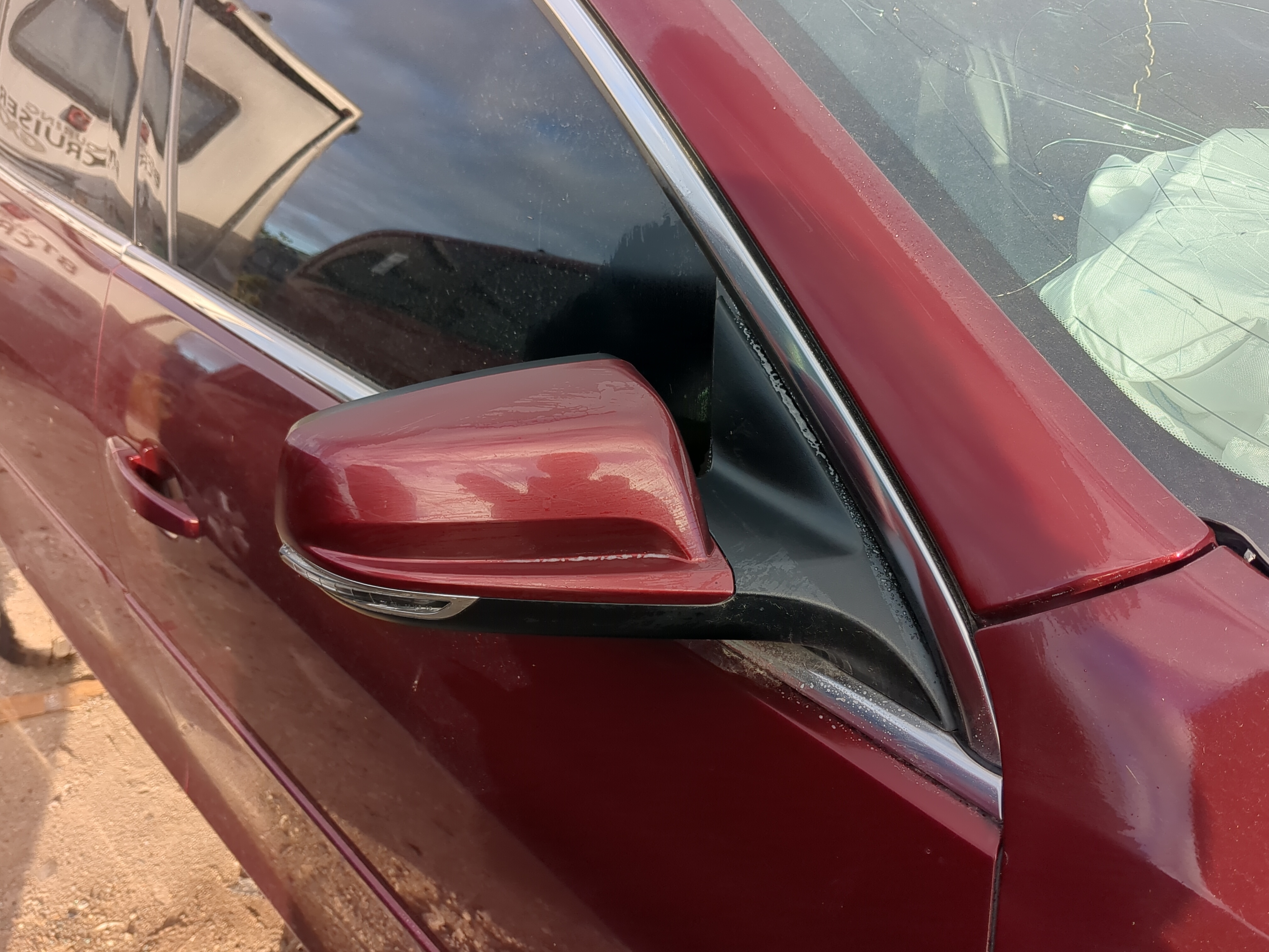 2014-2016 Chevrolet Malibu Passenger Right Side View Power Door Mirror 1213313 - Oemusedautoparts1.com