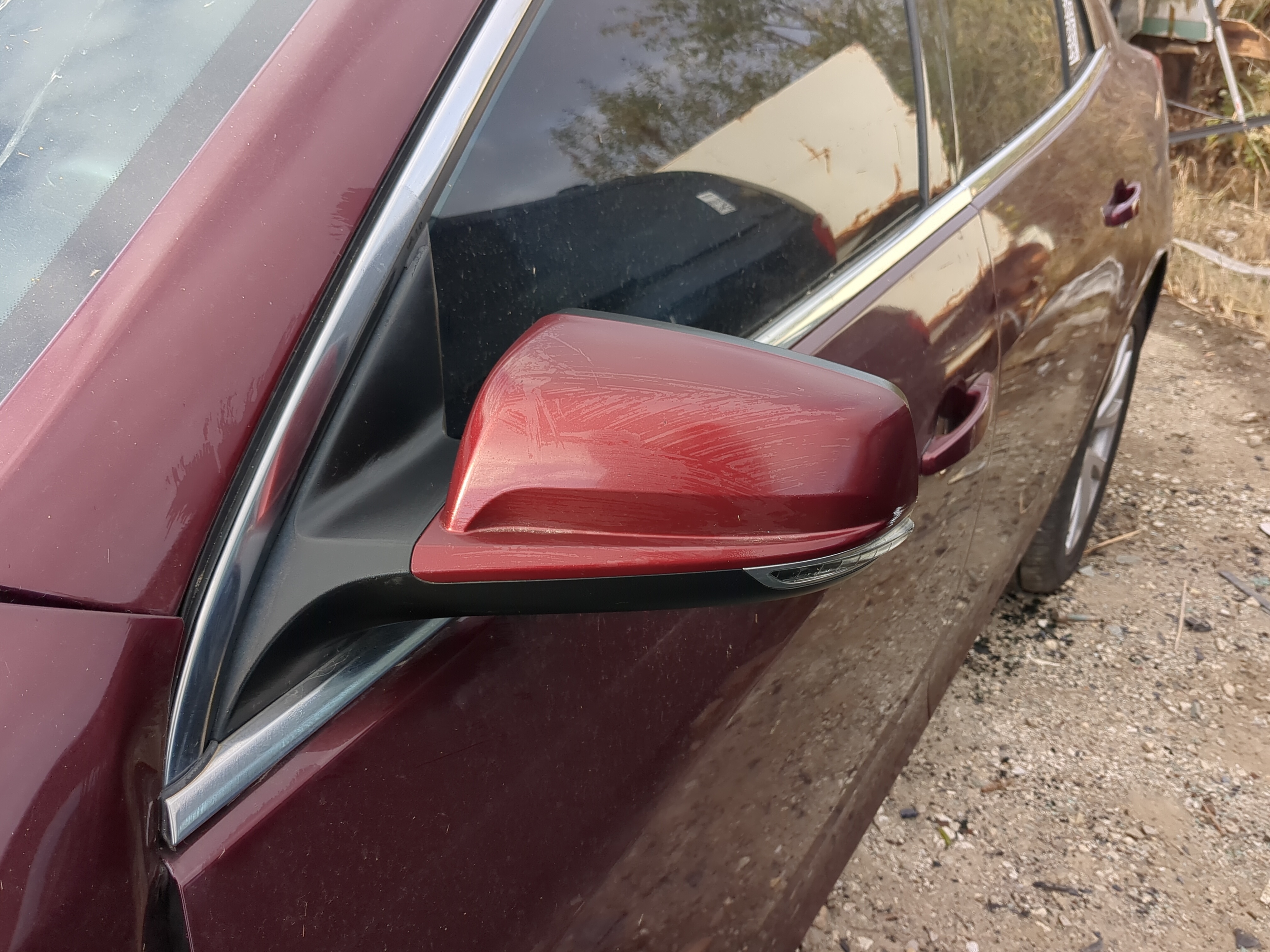 2014-2016 Chevrolet Malibu Driver Left Side View Power Door Mirror 1213314 - Oemusedautoparts1.com