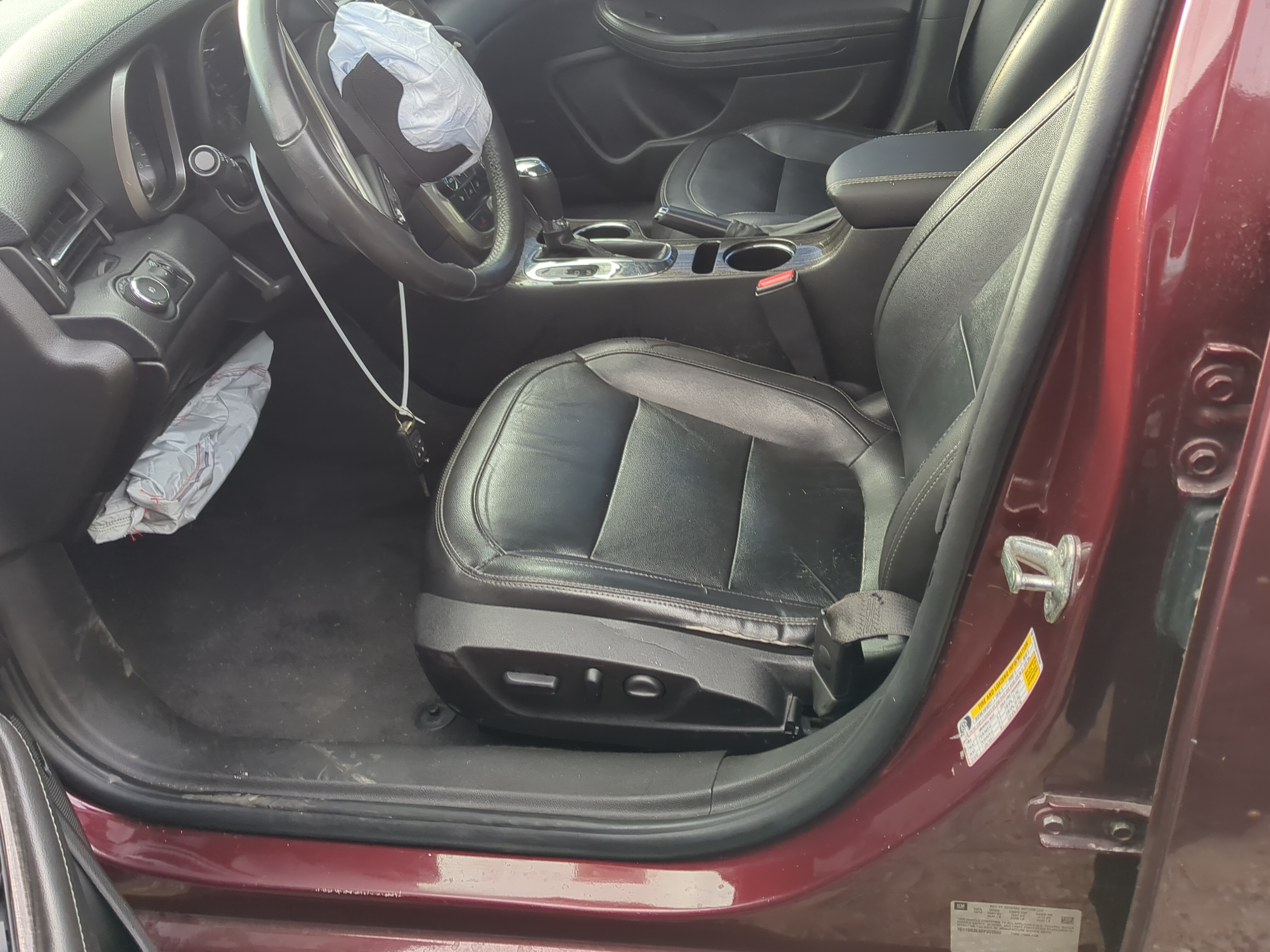 2014-2015 Chevrolet Malibu Driver Front Seat Oem 1213319 - Oemusedautoparts1.com