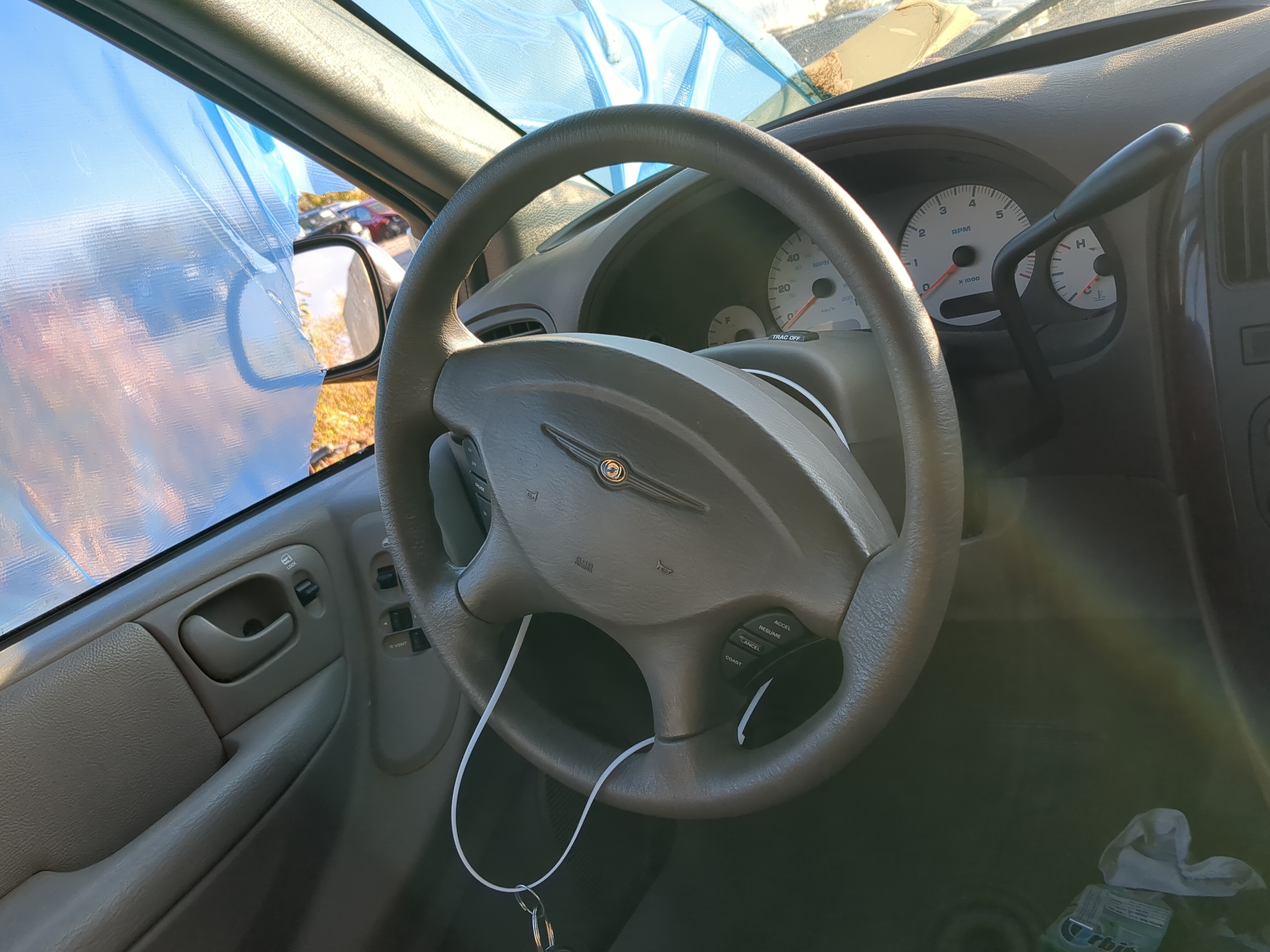 2002 Chrysler Town & Country Air Bag Driver Left Steering Wheel Mounted 1213327 - Oemusedautoparts1.com