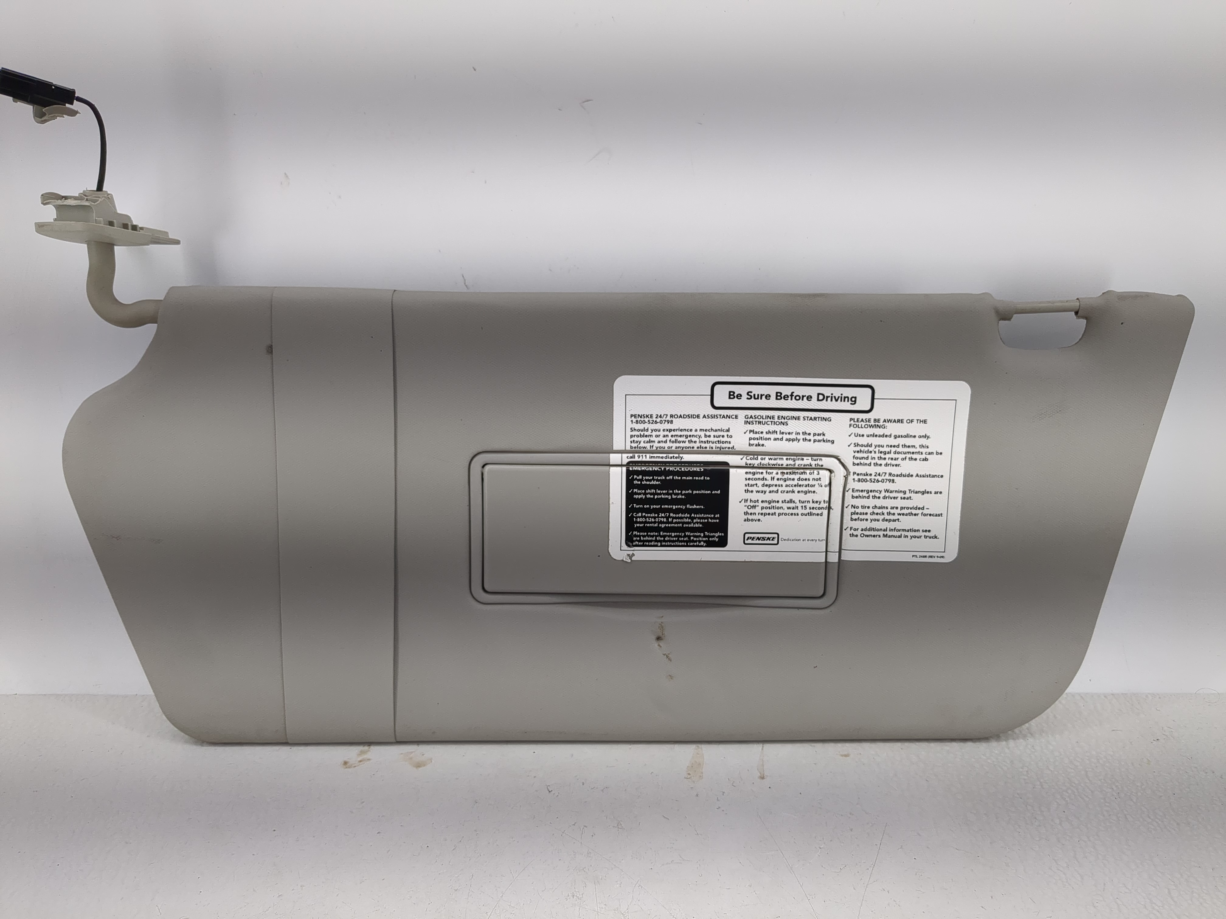 2015-2020 Ford Transit-250 Driver Sun Visor Mirror Left Sunvisor 1213628 - Oemusedautoparts1.com