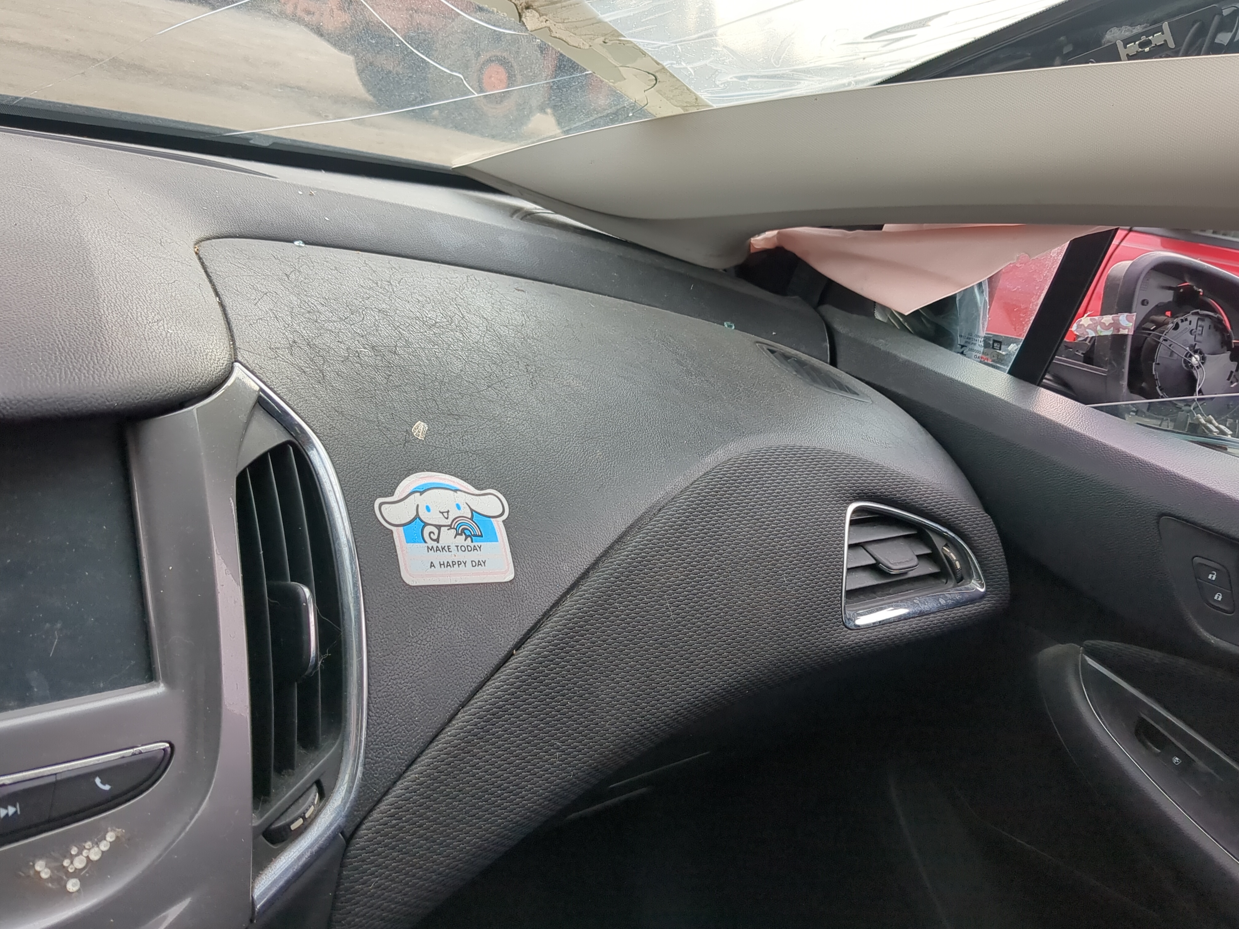 2016-2019 Chevrolet Cruze Air Bag Passenger Right Dashboard Oem 1213874 - Oemusedautoparts1.com