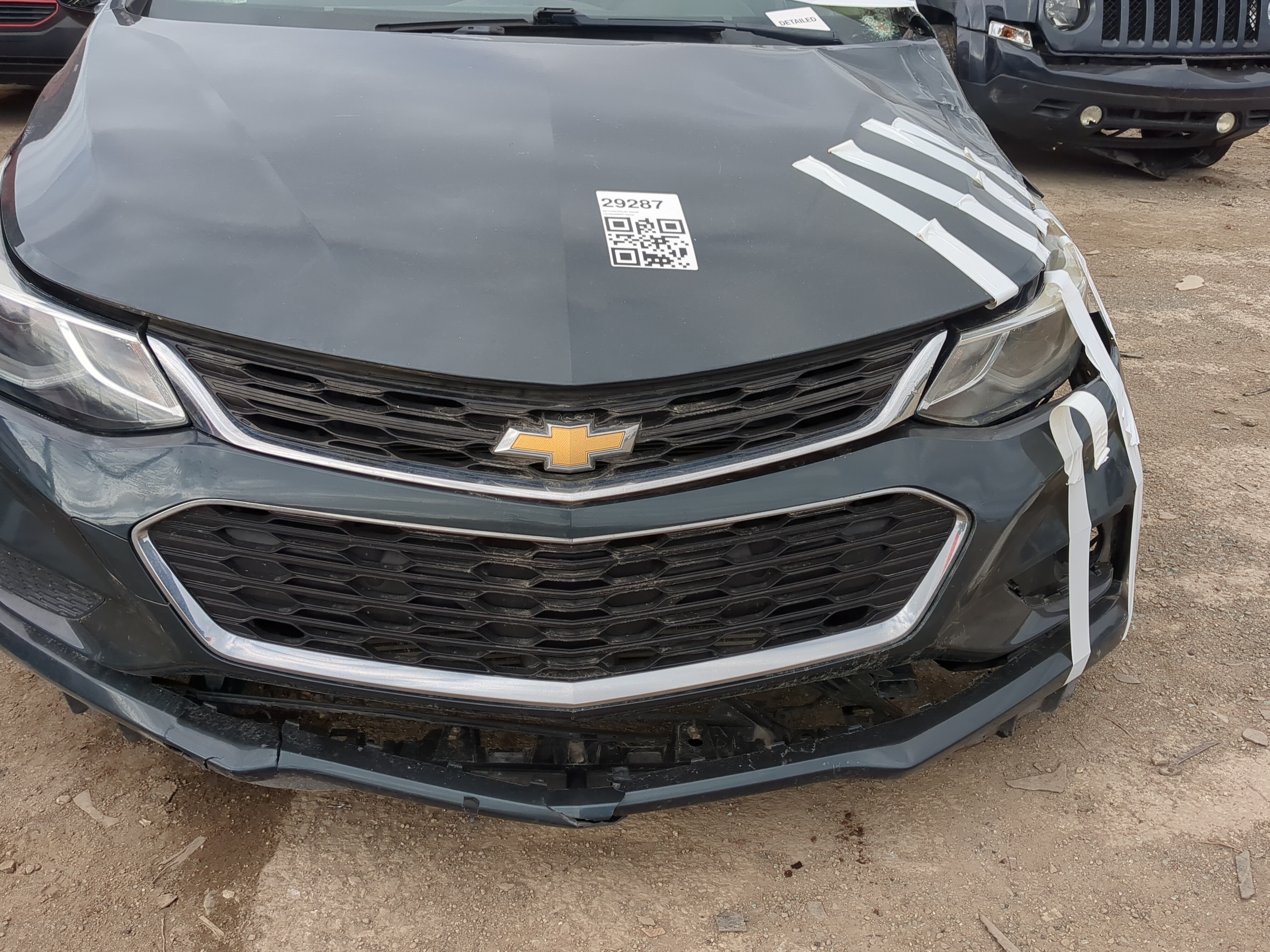 2016-2018 Chevrolet Cruze Front Grille Bumper Not Included 1213901 - Oemusedautoparts1.com