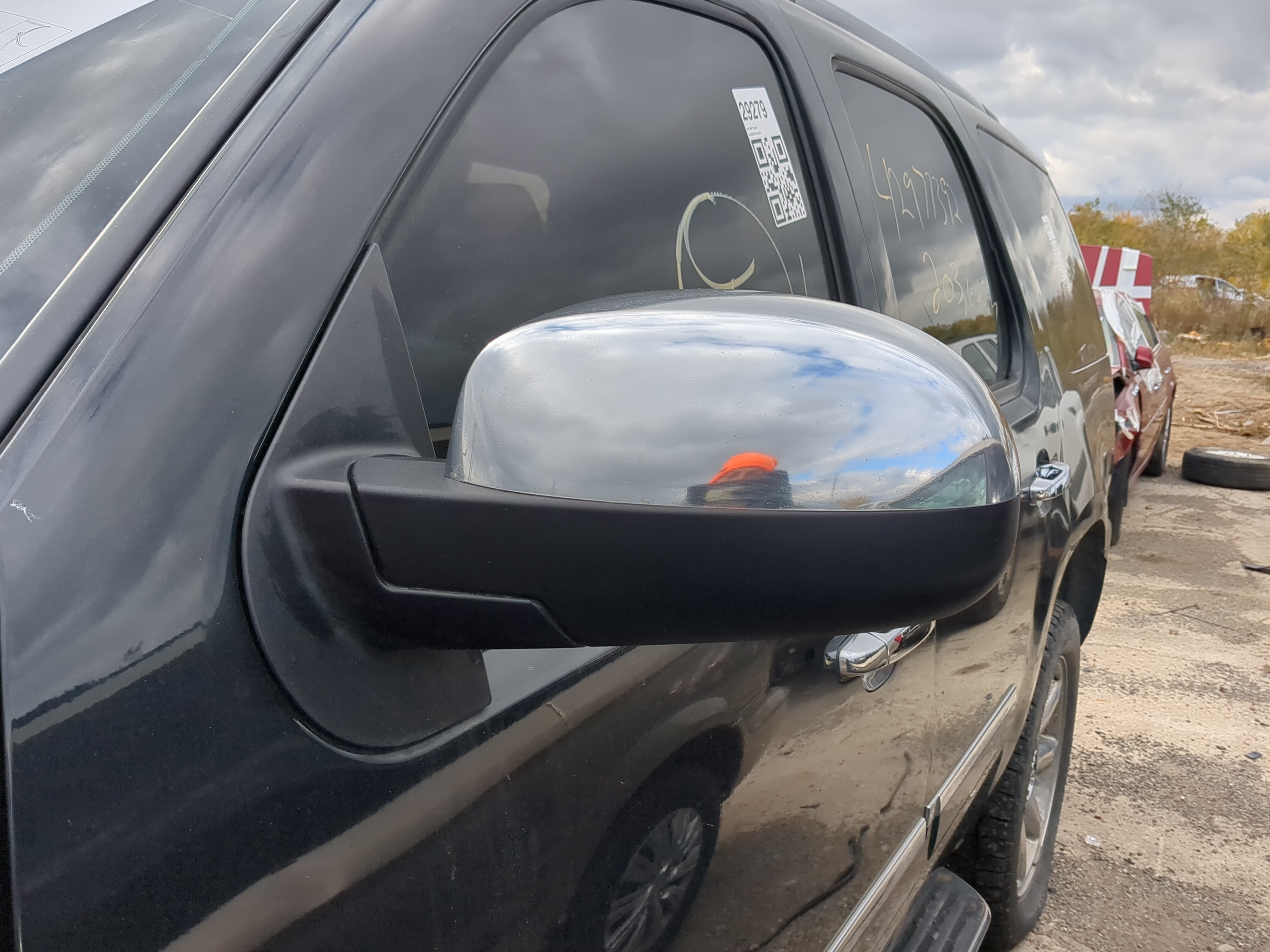 2009-2014 Gmc Yukon Driver Left Side View Power Door Mirror 1214187 - Oemusedautoparts1.com