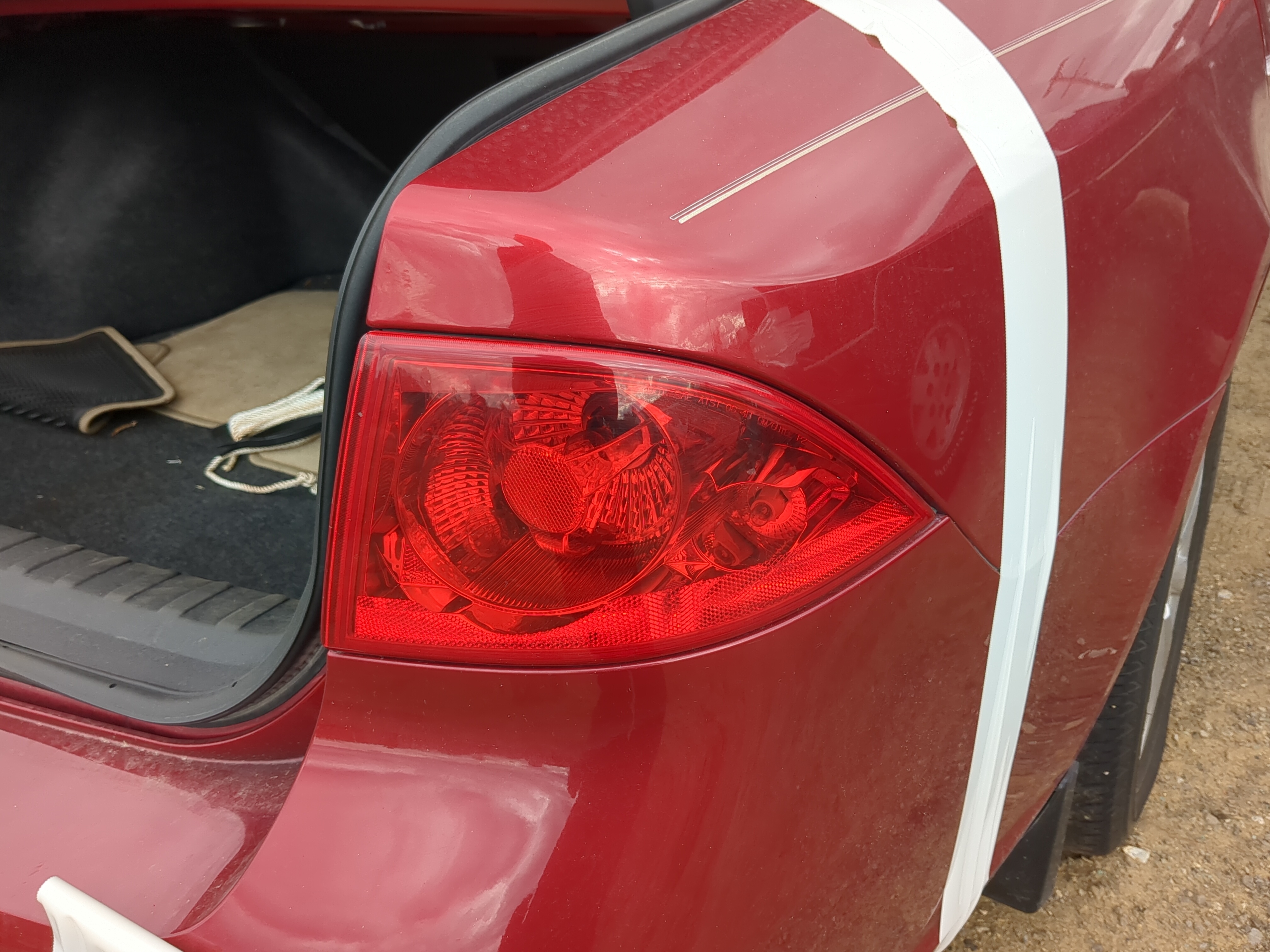 2006-2011 Buick Lucerne Passenger Right Side Tail Light Taillight Oem 1214348 - Oemusedautoparts1.com