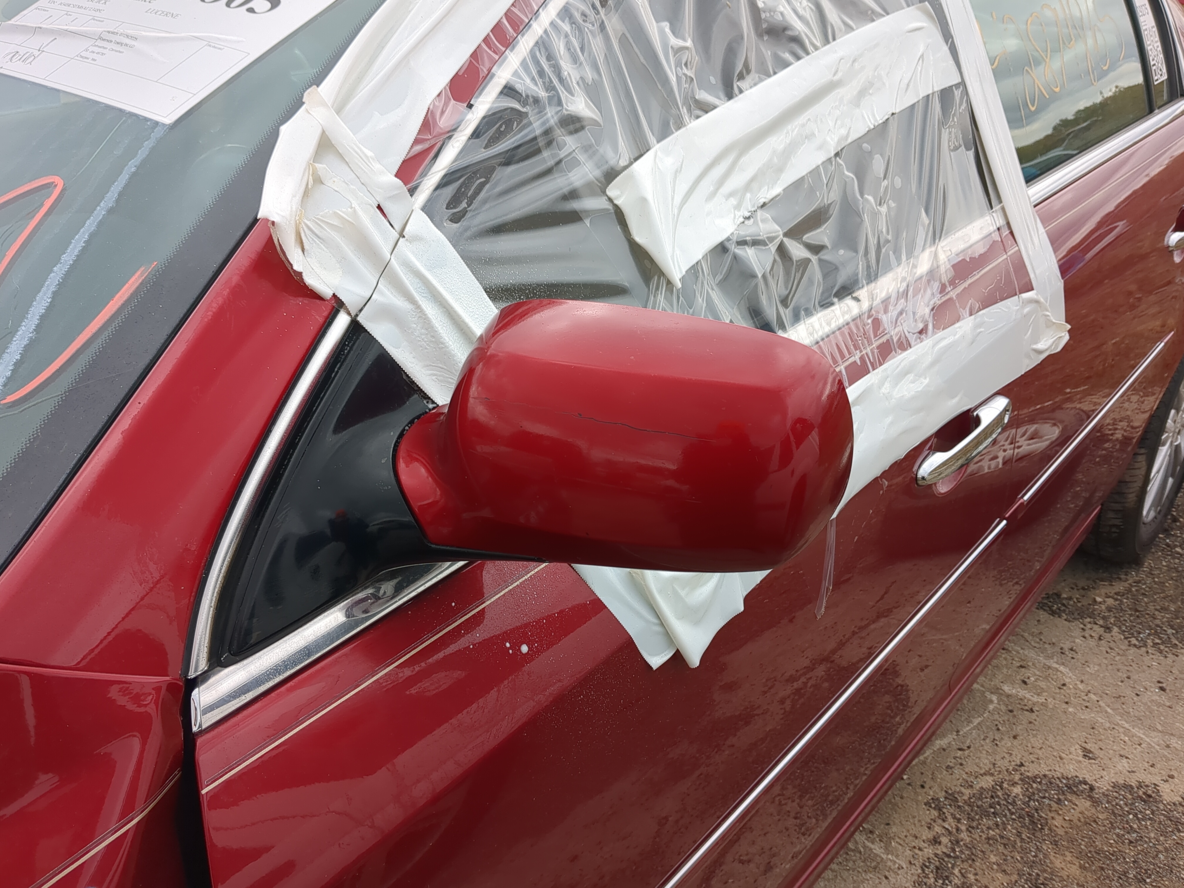 2010-2011 Buick Lucerne Driver Left Side View Power Door Mirror 1214423 - Oemusedautoparts1.com